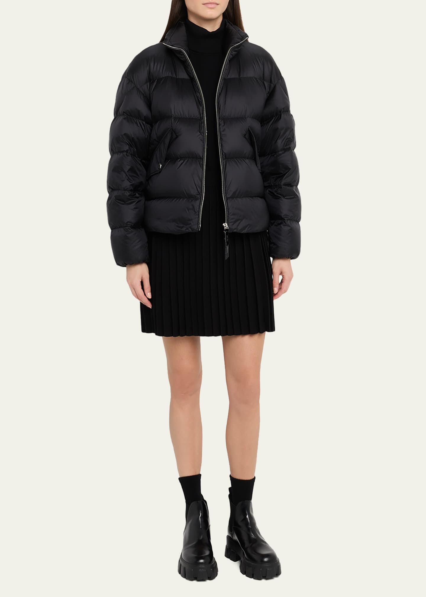 Moncler Genius x EE72 by Edward Enninful Blas Short Down Jacket