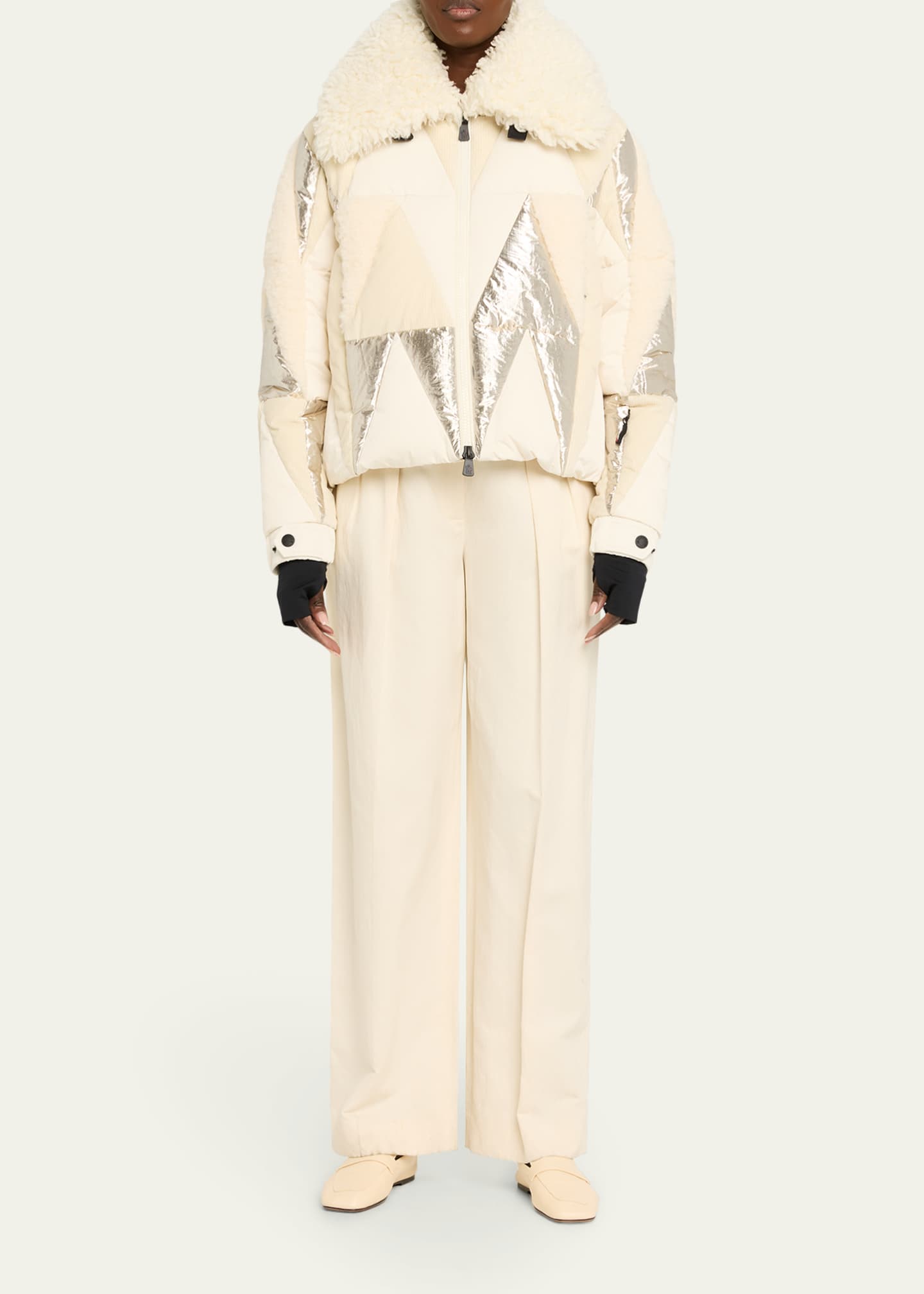 Moncler Grenoble Pamiers Patchwork Down Ski Jacket - Bergdorf Goodman