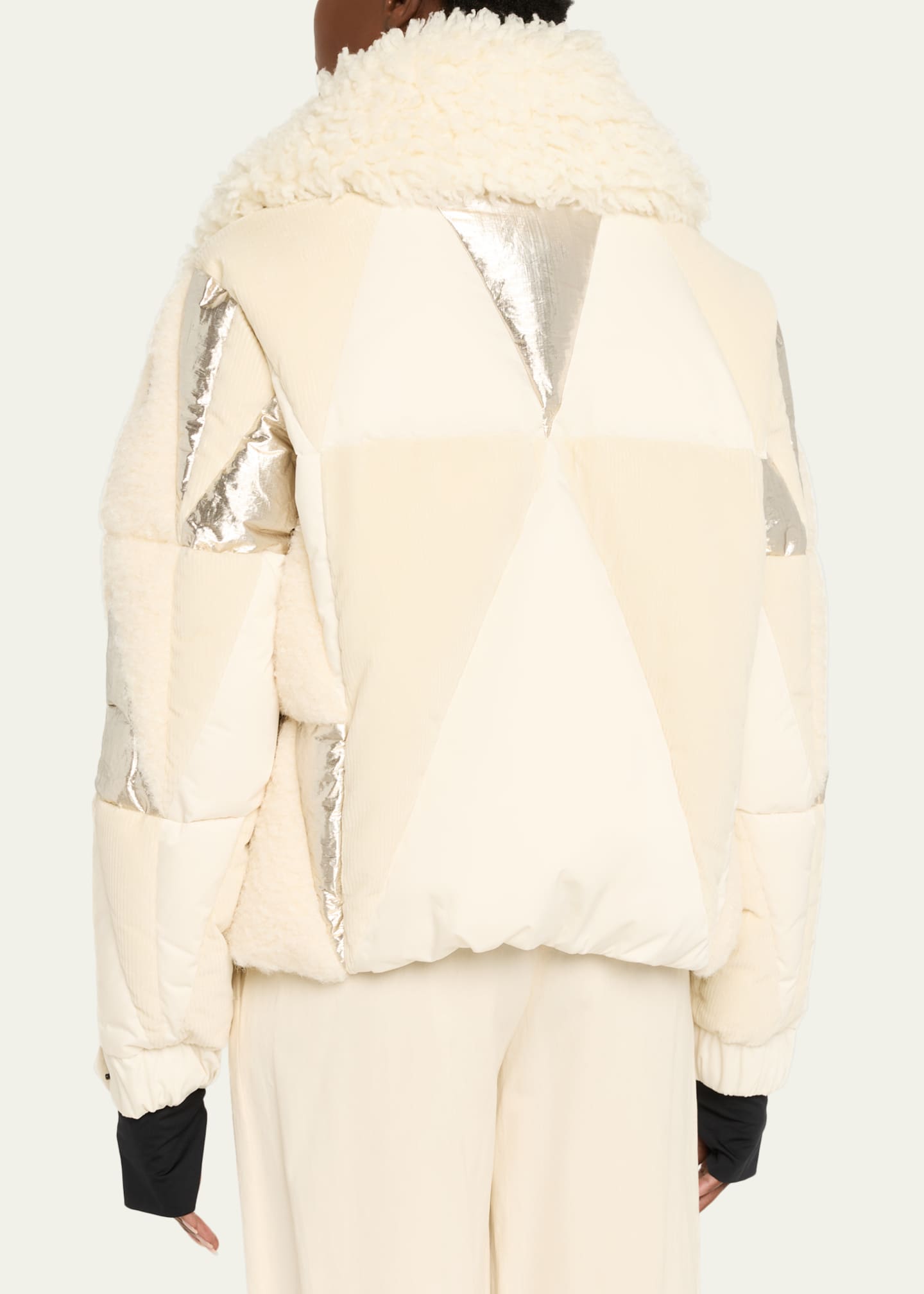 Moncler Grenoble Pamiers Patchwork Down Ski Jacket - Bergdorf Goodman