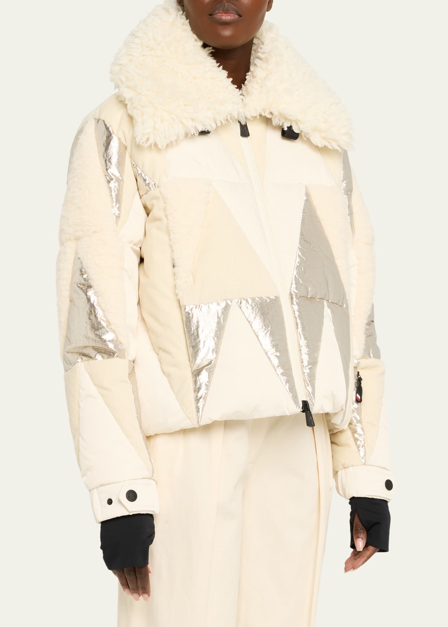 Moncler Grenoble Pamiers Patchwork Down Ski Jacket - Bergdorf Goodman