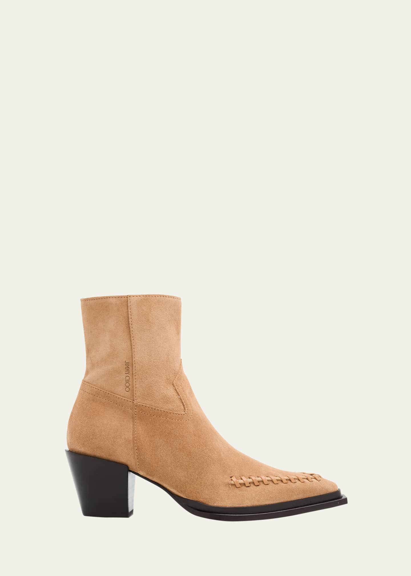 Jimmy Choo Cece 60 Suede Ankle Boots Image 1 of 4