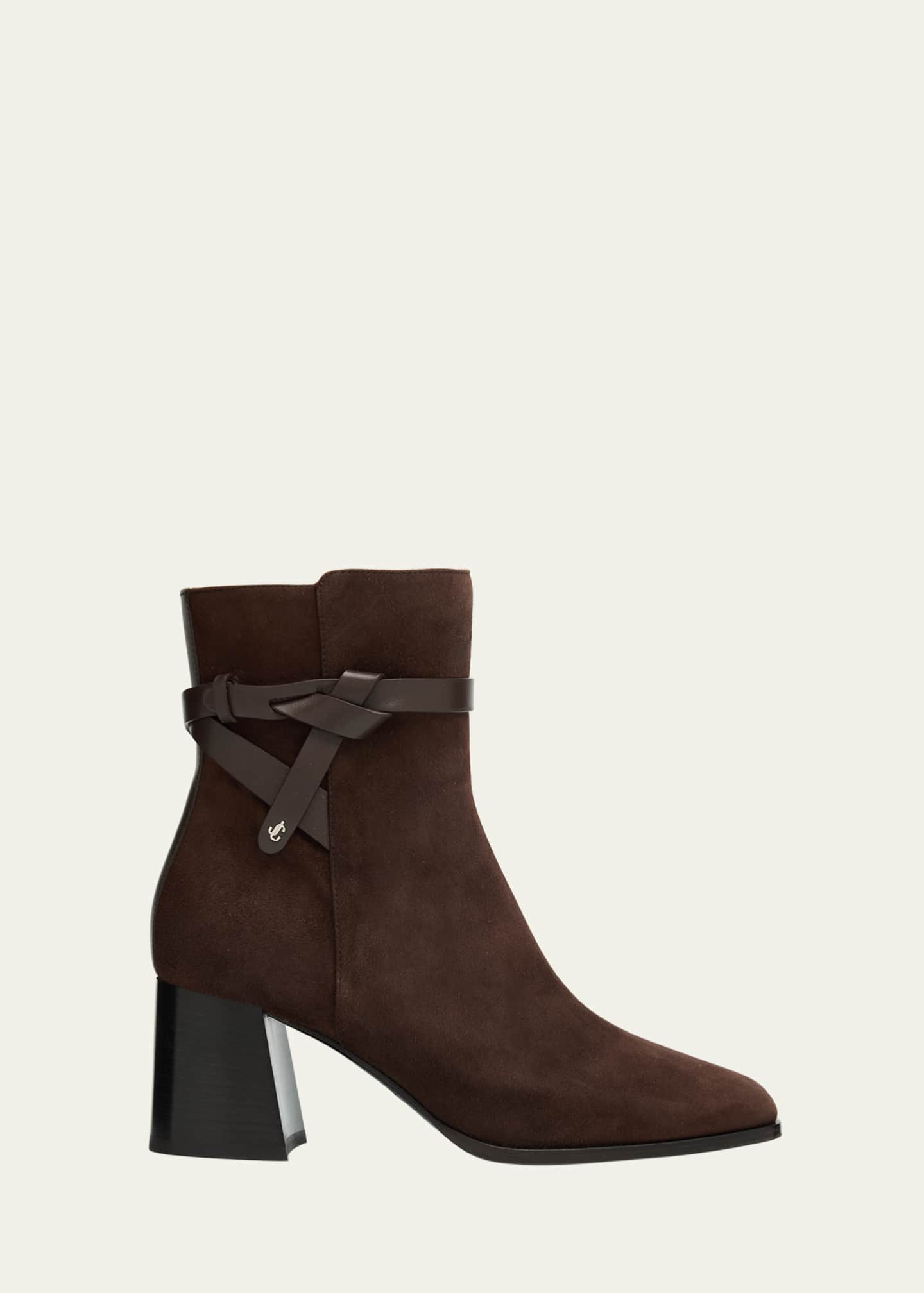 ロングブーツ Jimmy Choo SUEDE LAWTON KB FLAT JIMMY CHOO SUEDE LAWTON KB FLAT BOOTS (Jimmy Choo/ロング