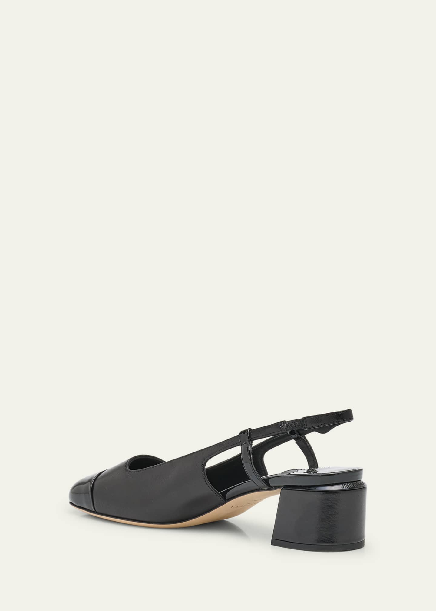 Jimmy Choo Elisa Leather Slingback Pumps Image 2 of 4