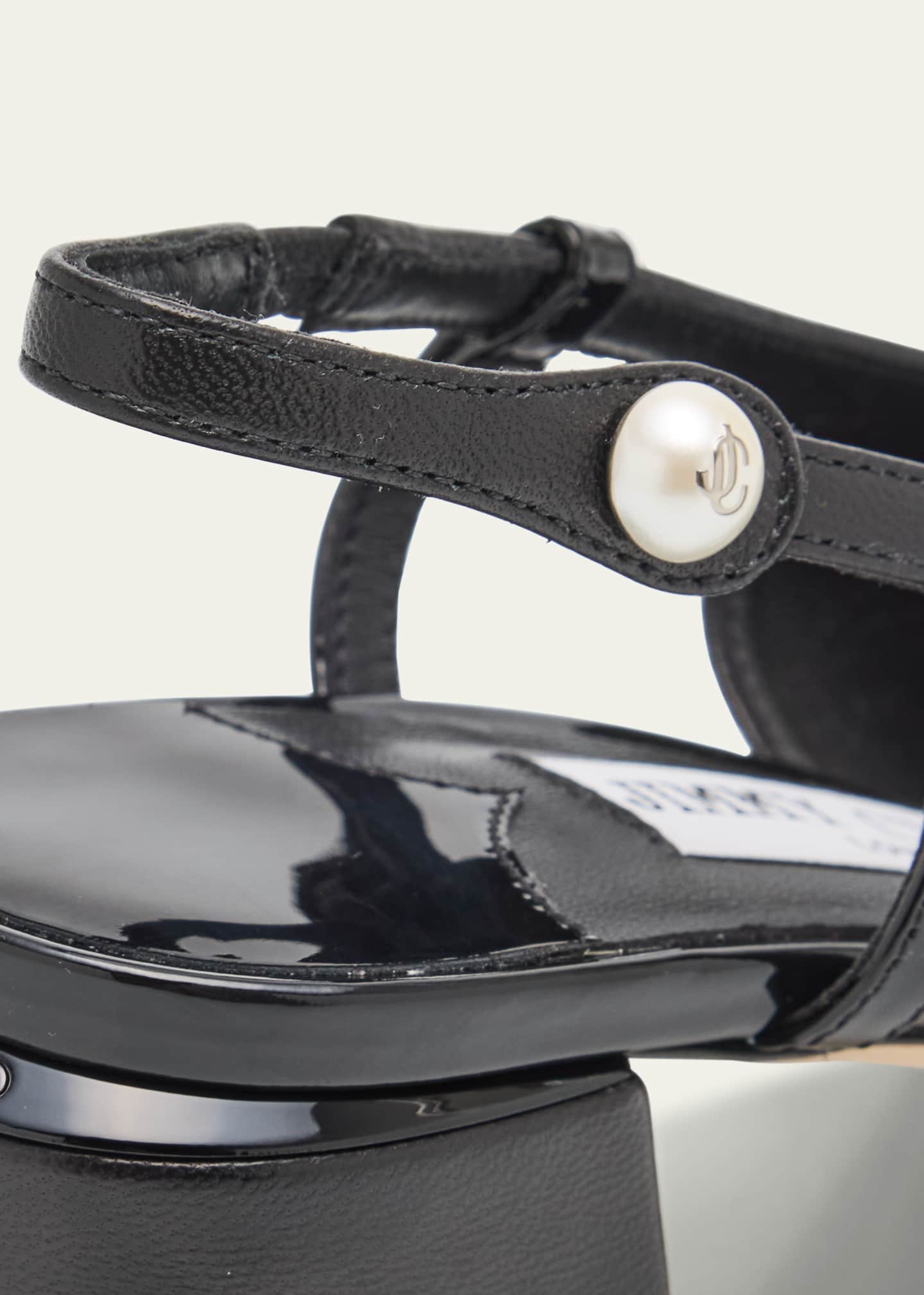 Jimmy Choo Elisa Leather Slingback Pumps Image 3 of 4
