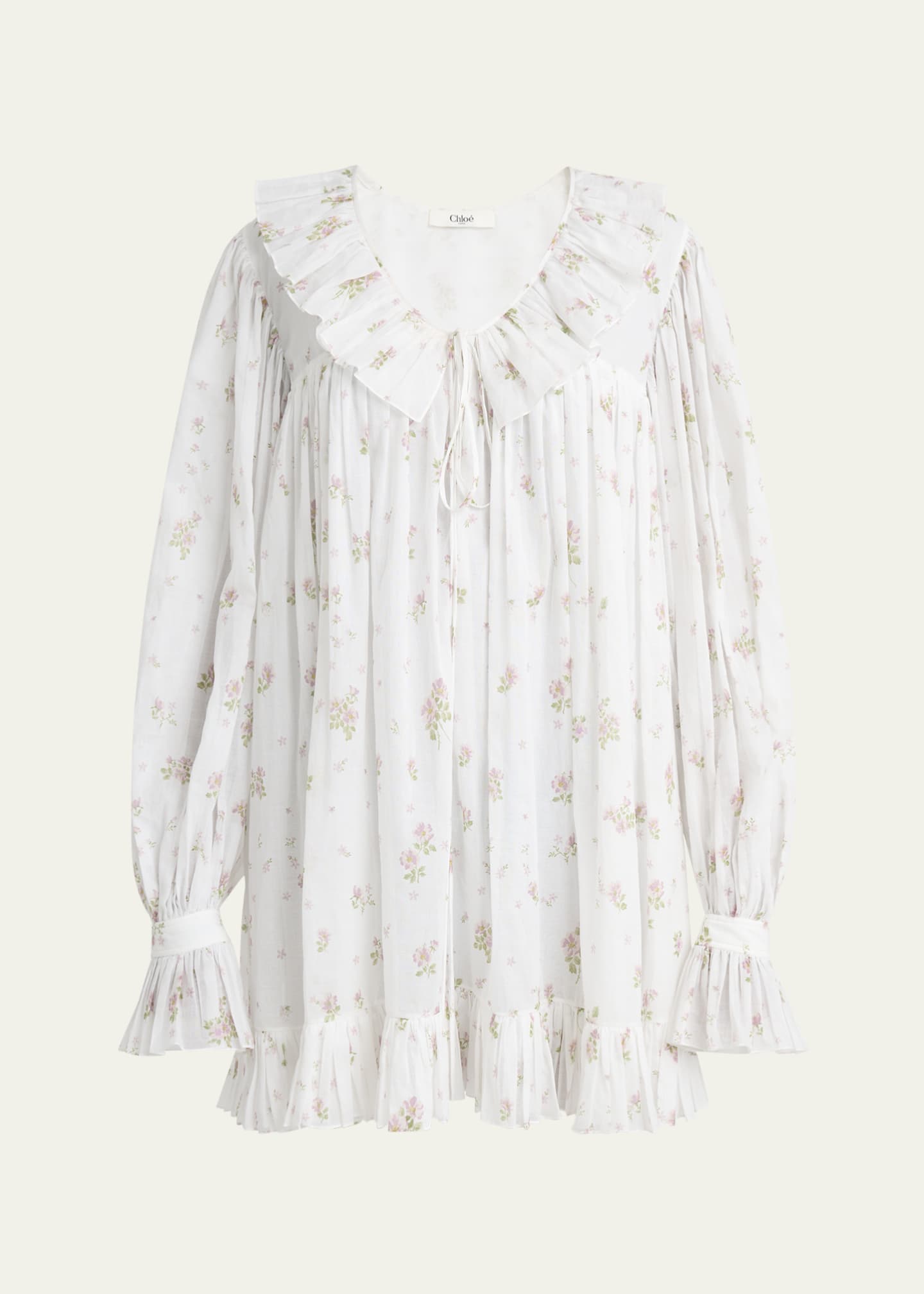 Alto Modas Woodblock Floral Chloe Dress