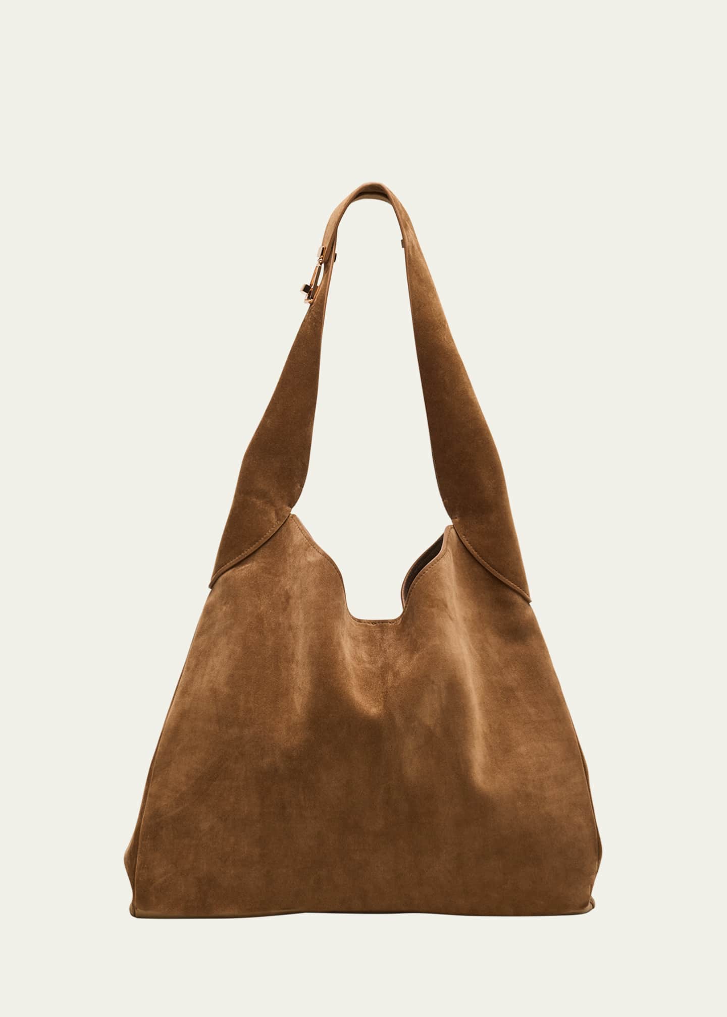 Gabriela Hearst Suede Hobo Bag