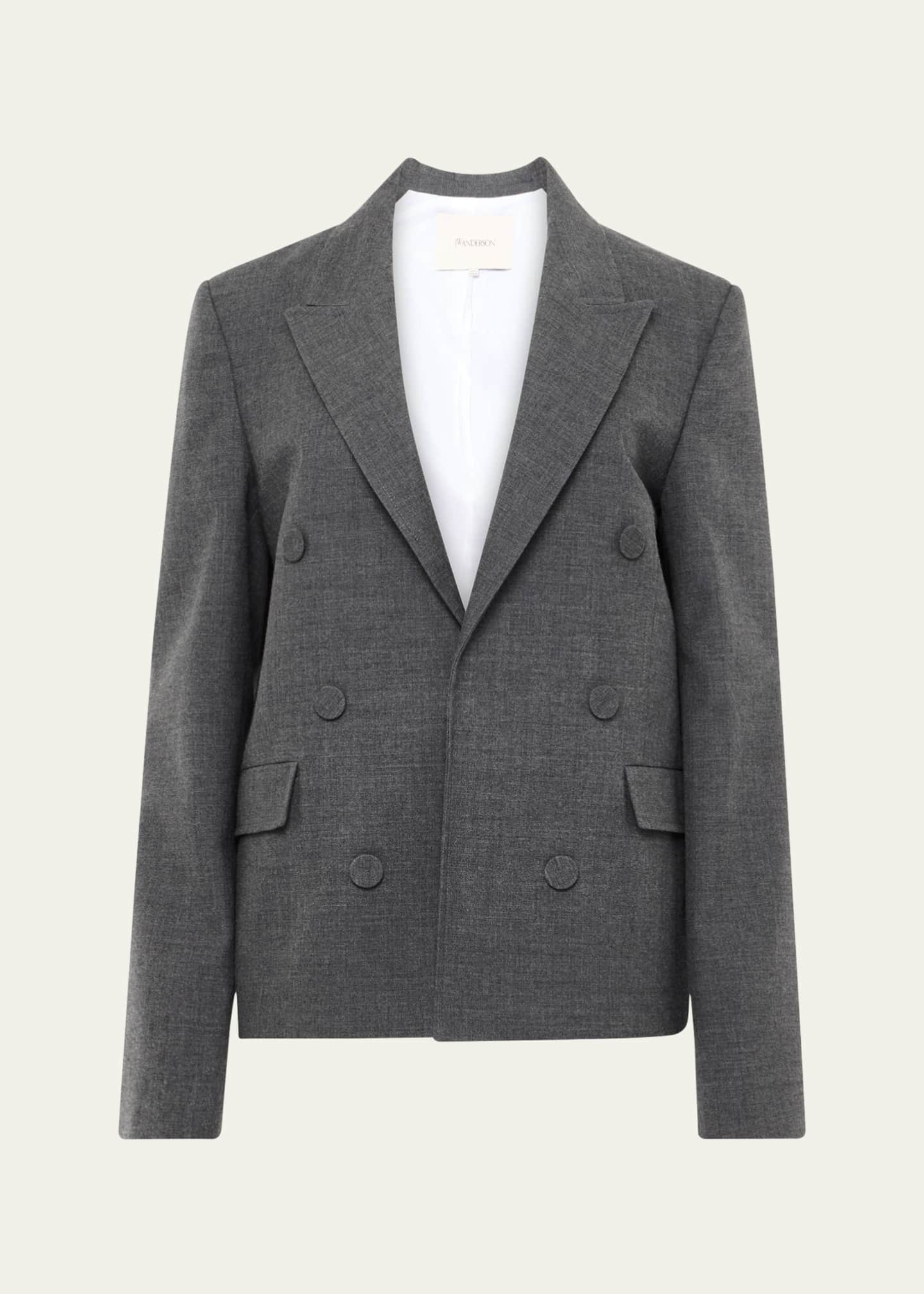 JW Anderson Double Breasted Tailored Wool Jacket