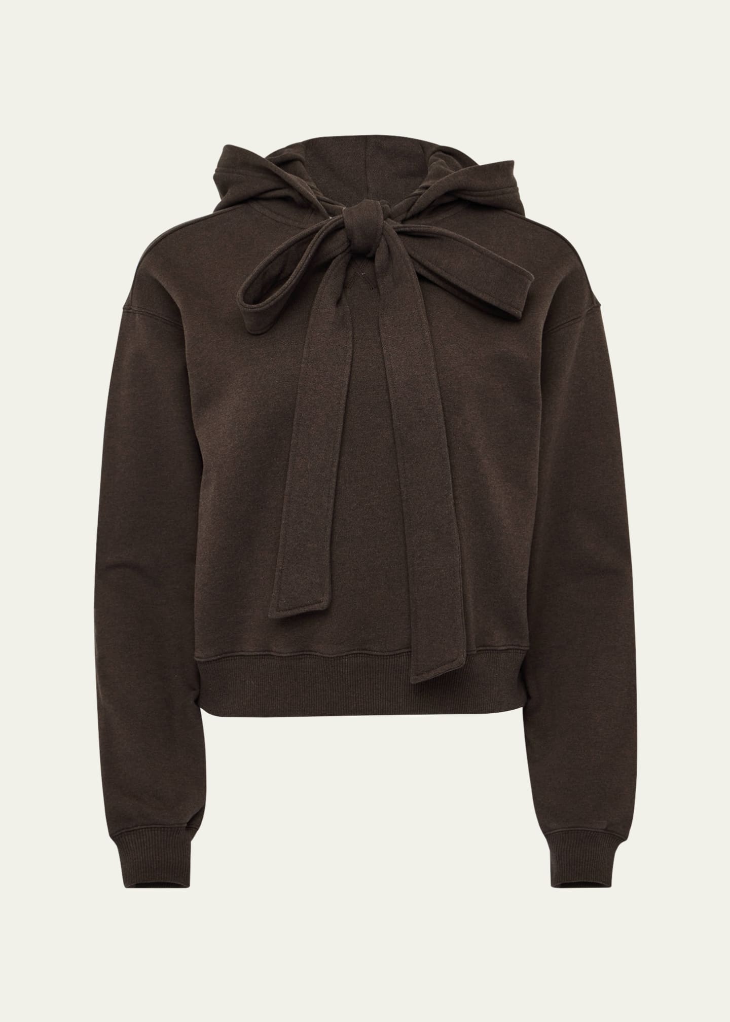 JW Anderson Tied Bow Cotton Hoodie