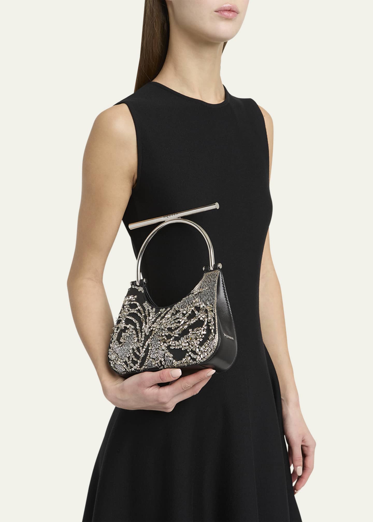 T Bar Chain Mini Shoulder Bag main image 1