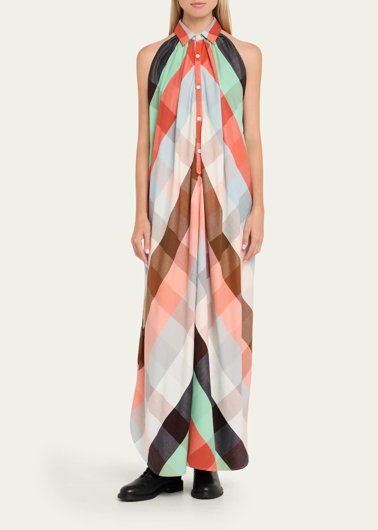 MARRAKSHI LIFE The Halter Dress with Collar Image 2 of 5
