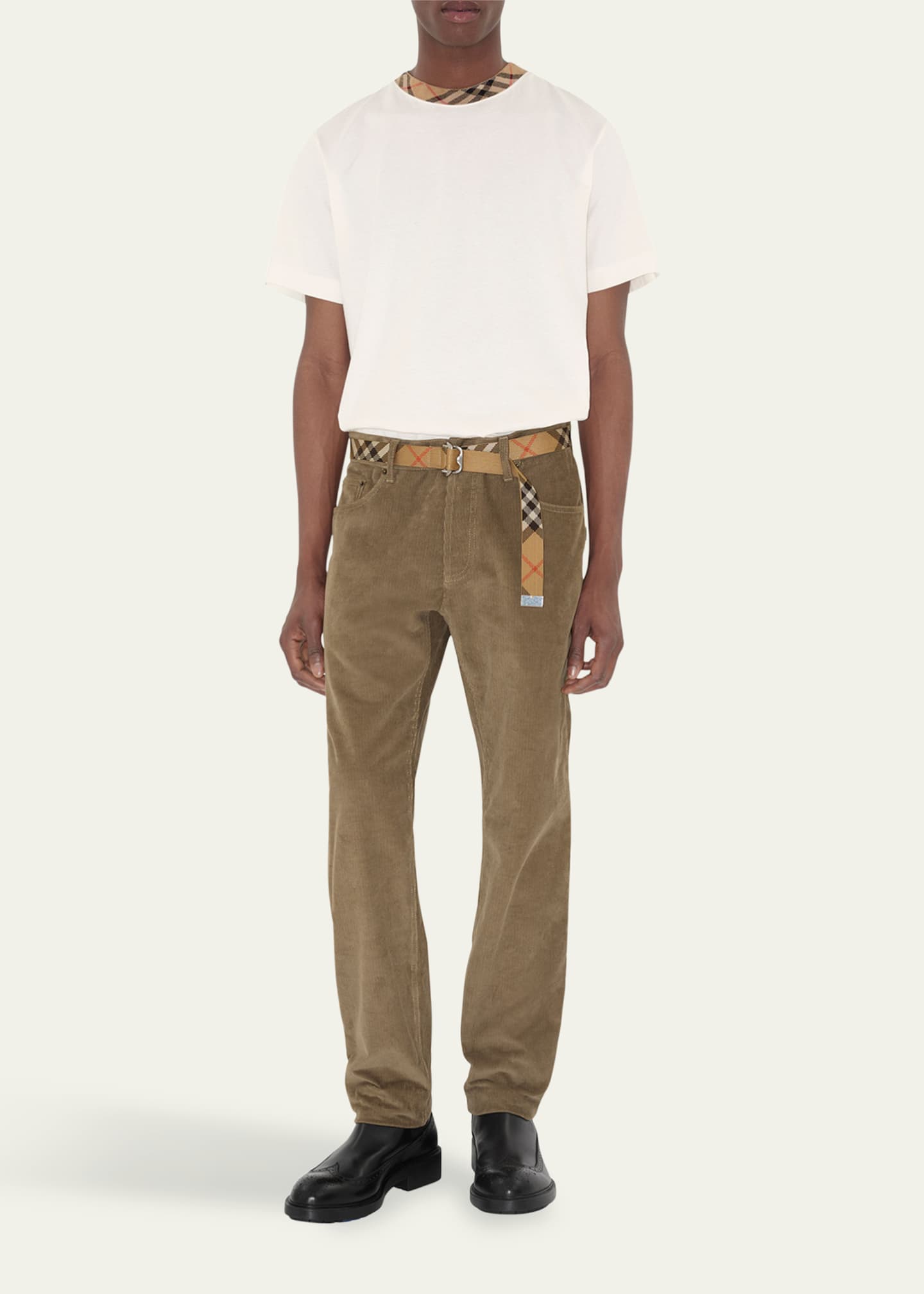 Burberry Men's Corduroy Five-Pocket Pants - Bergdorf Goodman