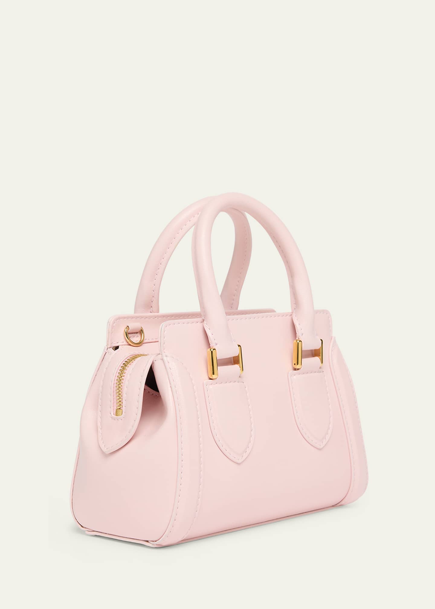 McQueen Birdee Mini Leather Shoulder Bag Image 3 of 6