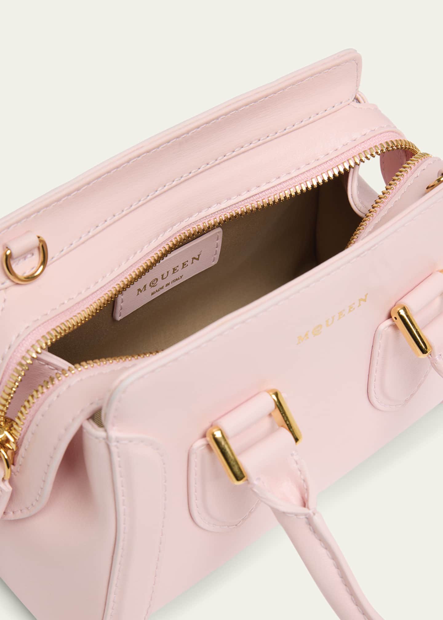 McQueen Birdee Mini Leather Shoulder Bag Image 4 of 6