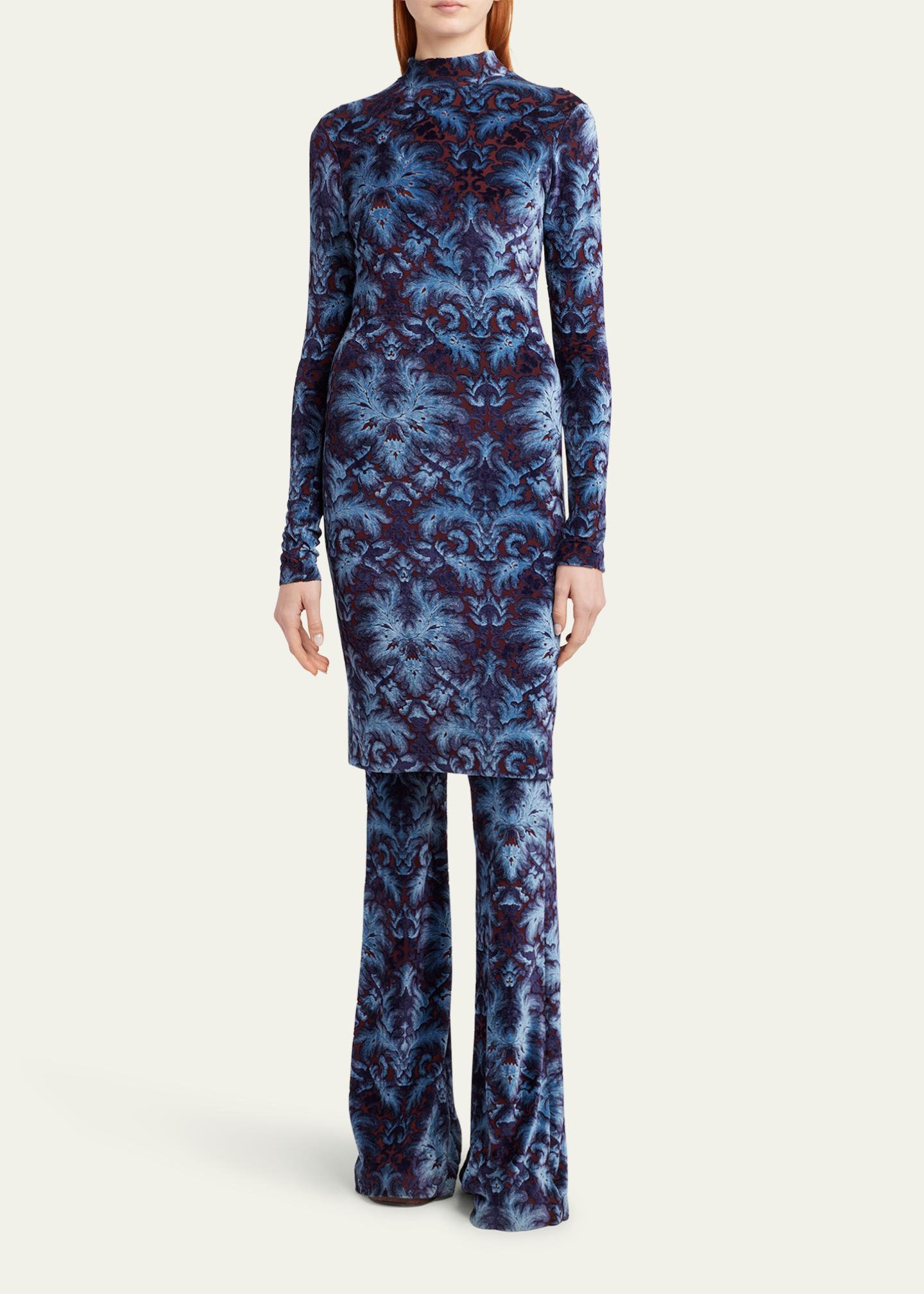 Etro Slim Flared Pants - Bergdorf Goodman