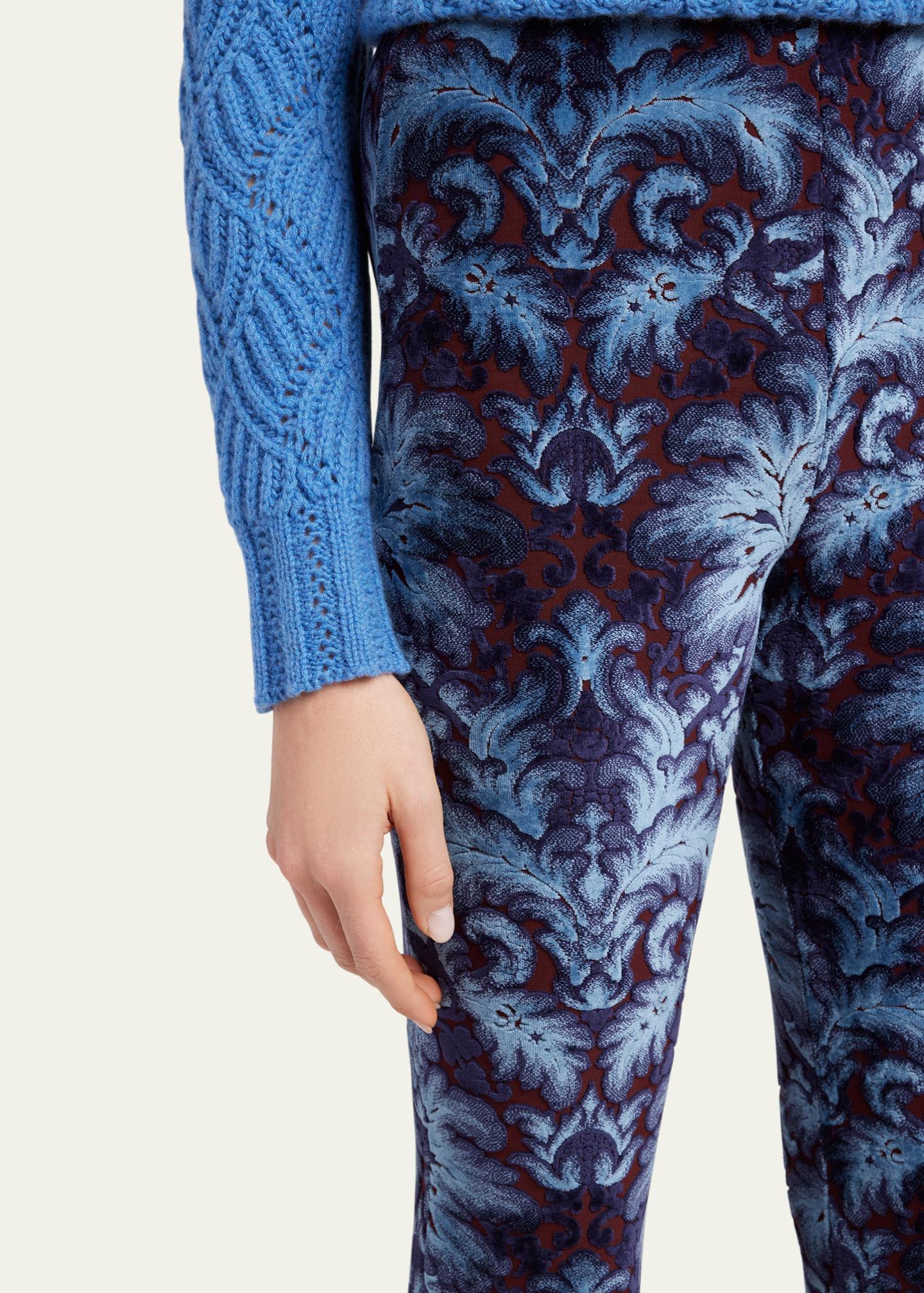 Etro Slim Flared Pants - Bergdorf Goodman
