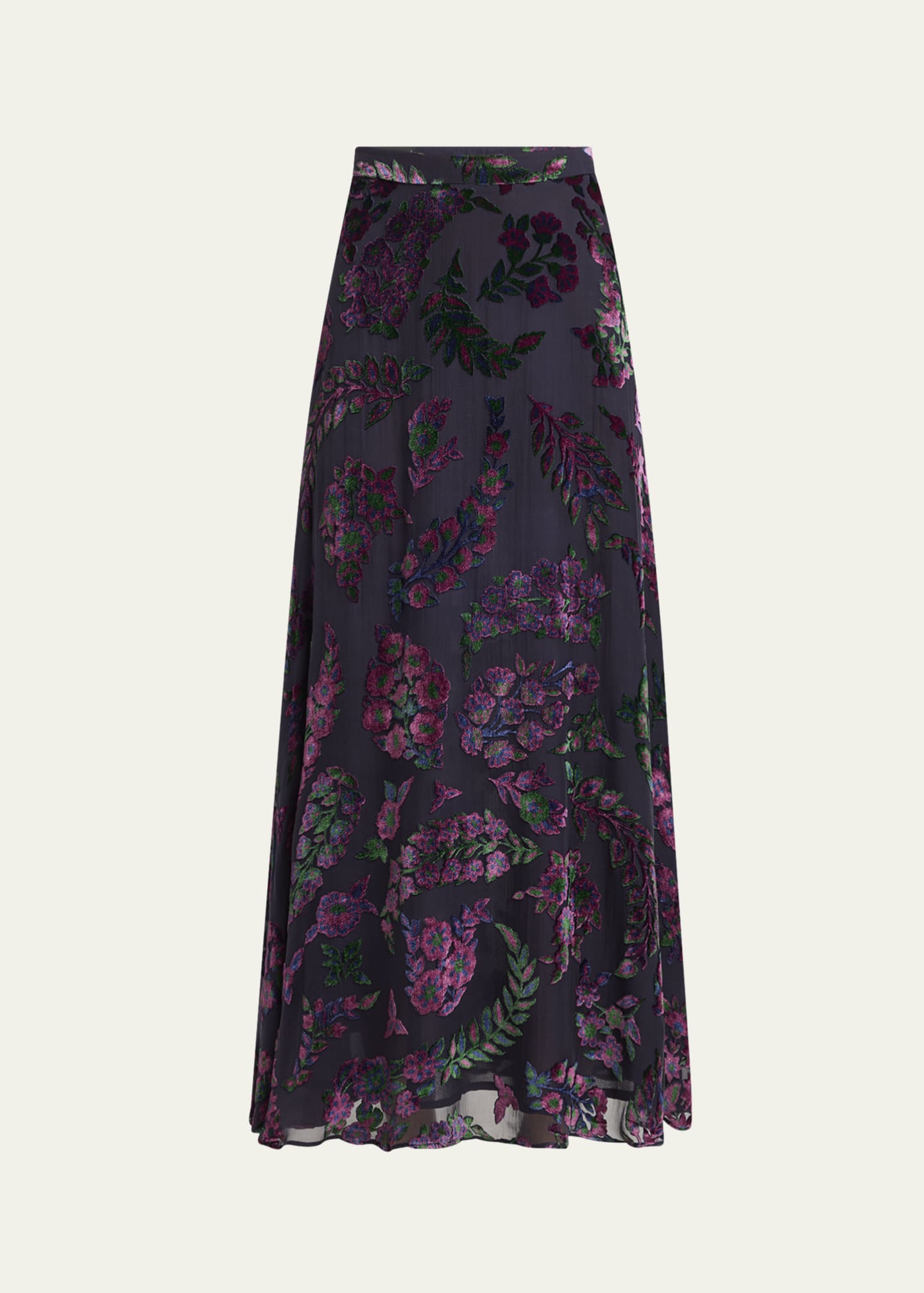 Etro A-Line Burnout Skirt Image 1 of 5