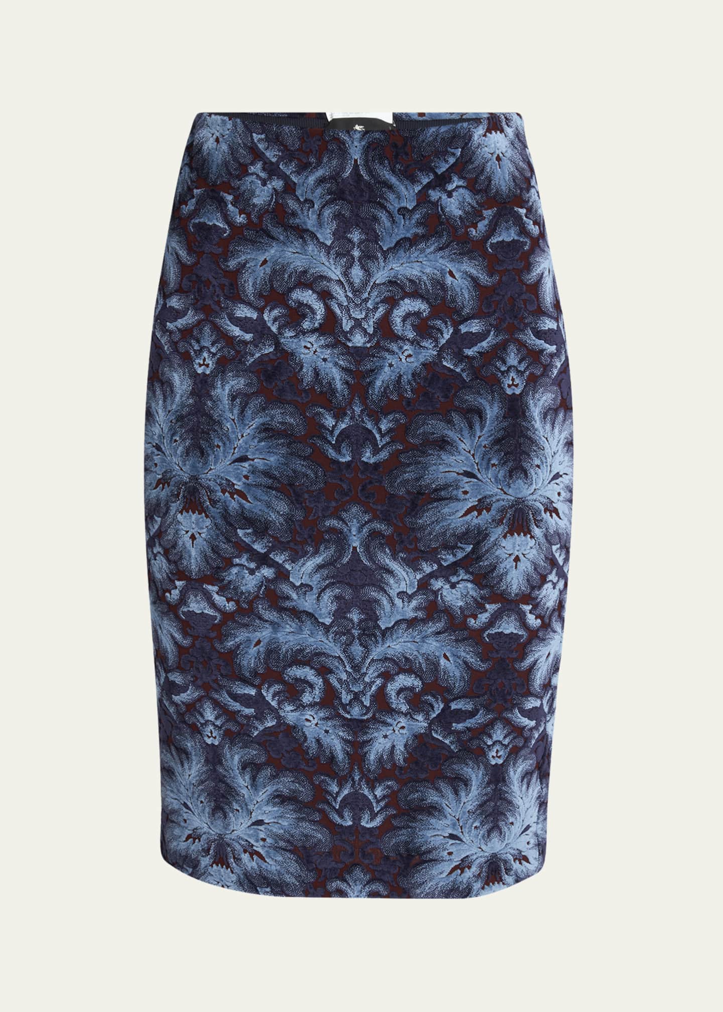 Etro Straight Knee-Length Skirt Image 1 of 5