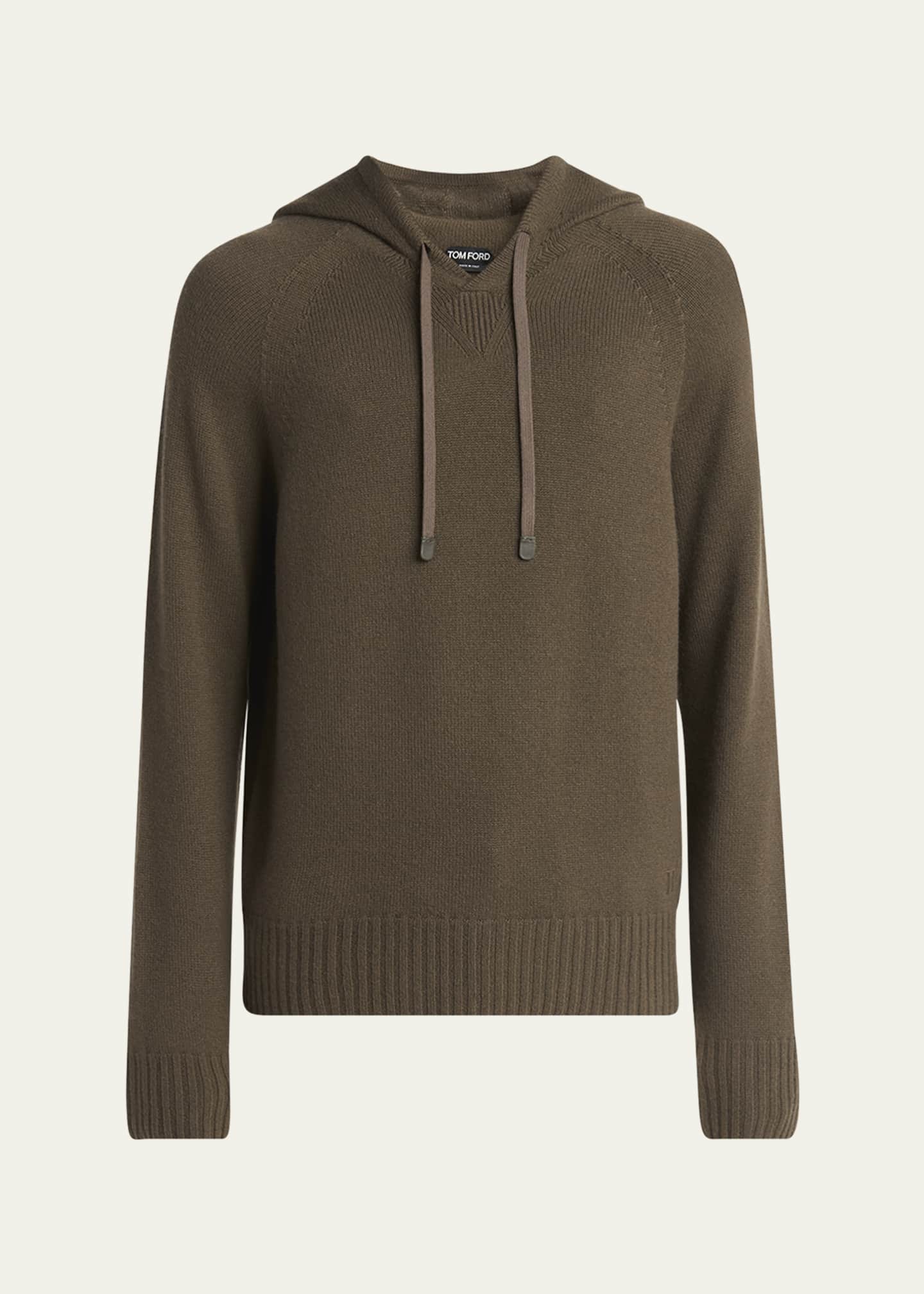 パーカー・フーディ TOM FORD SEAMLESS CASHMERE HOODIE TOM FORD Men's Seamless Cashmere Pullover Hoodie - Bergdorf