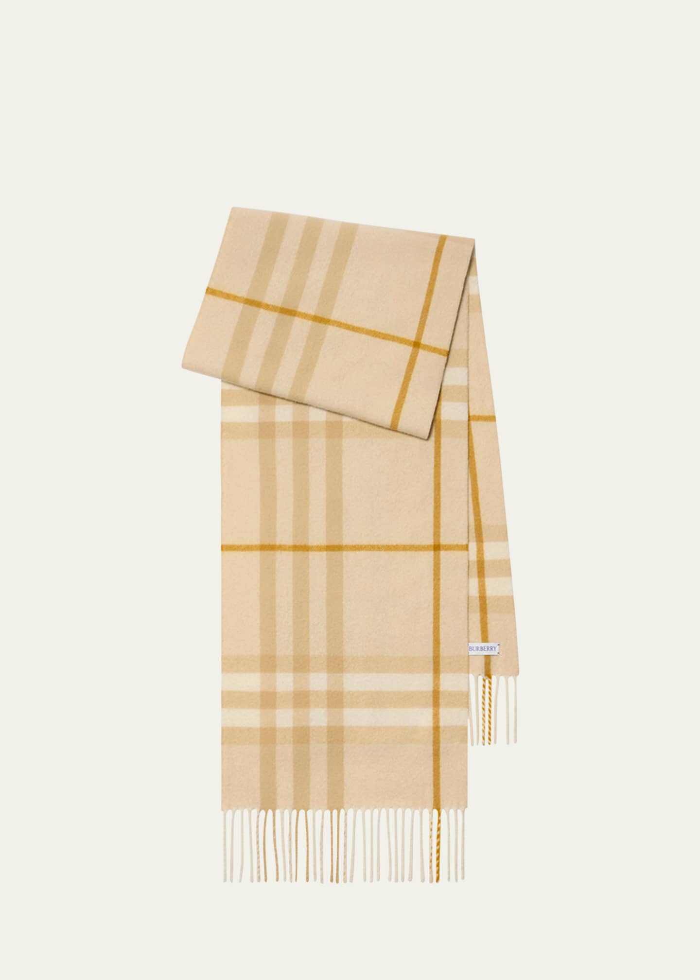 Burberry Giant Check Cashmere Scarf Image 2 of 2