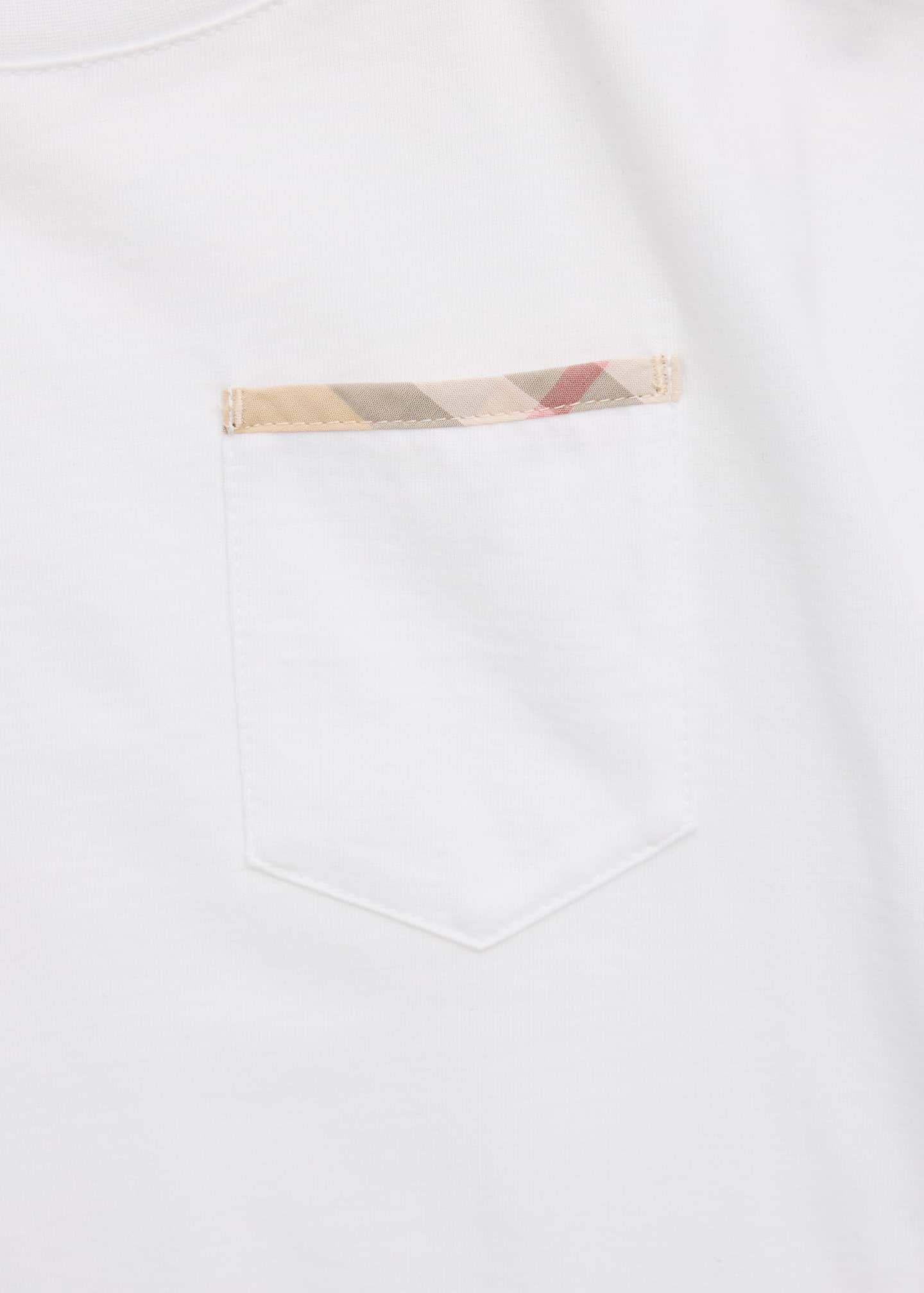 Burberry Boy's Jensen Cotton Jersey Playsuit, Size Newborn-18M Image 3 of 3