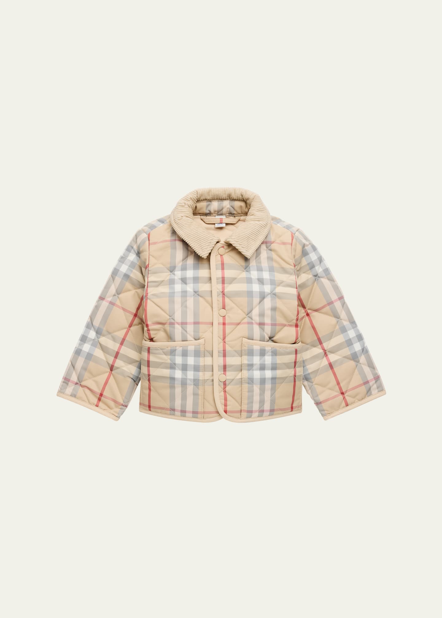 TODAYFUL＿Over Check Coat (KIDS) Burberry Kid's Tommy Check Jacket, Size Newborn-6 - Bergdorf