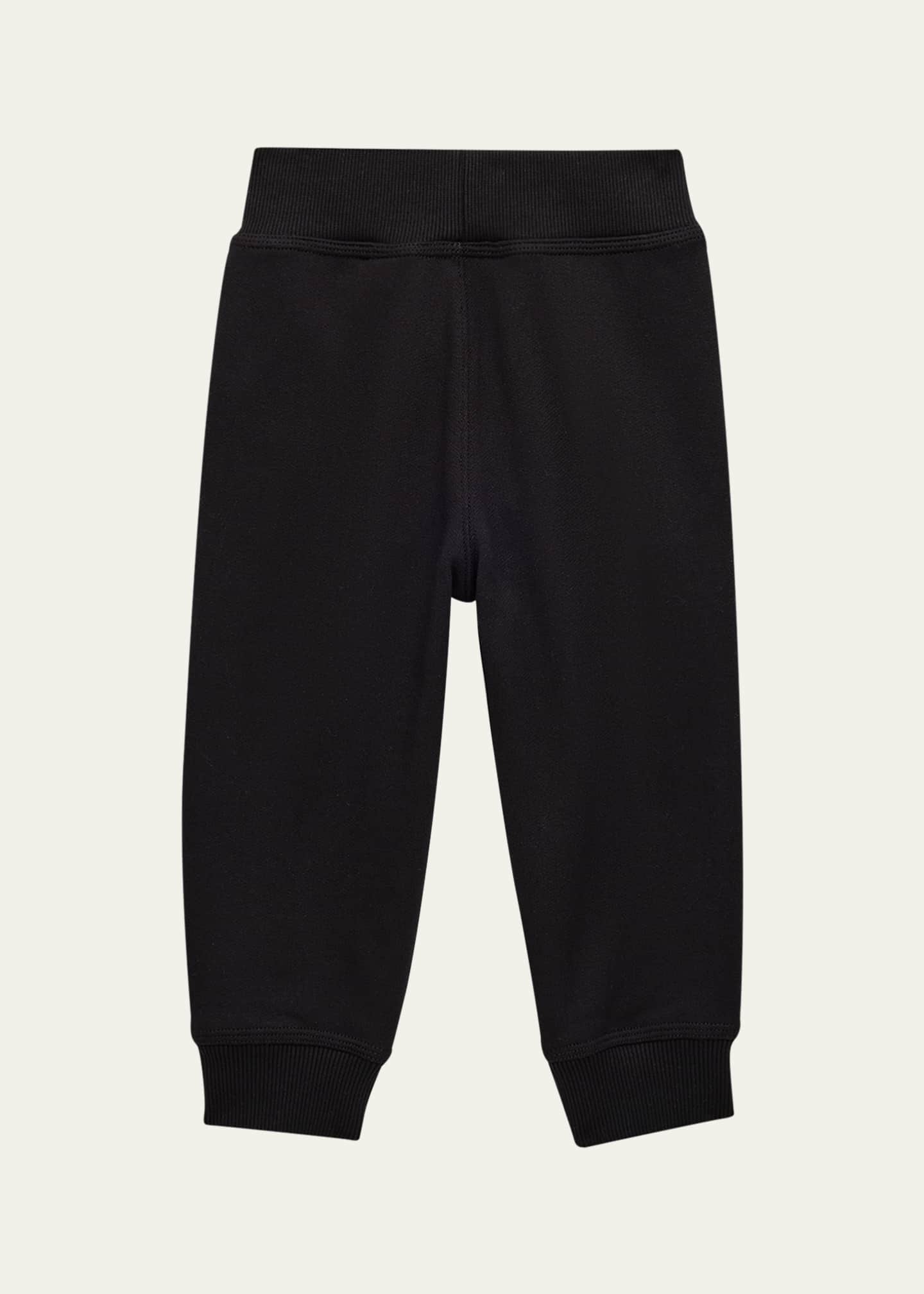 Burberry Boy's Jackson Check Tape Jog Pants, Size Newborn-14 Image 2 of 3