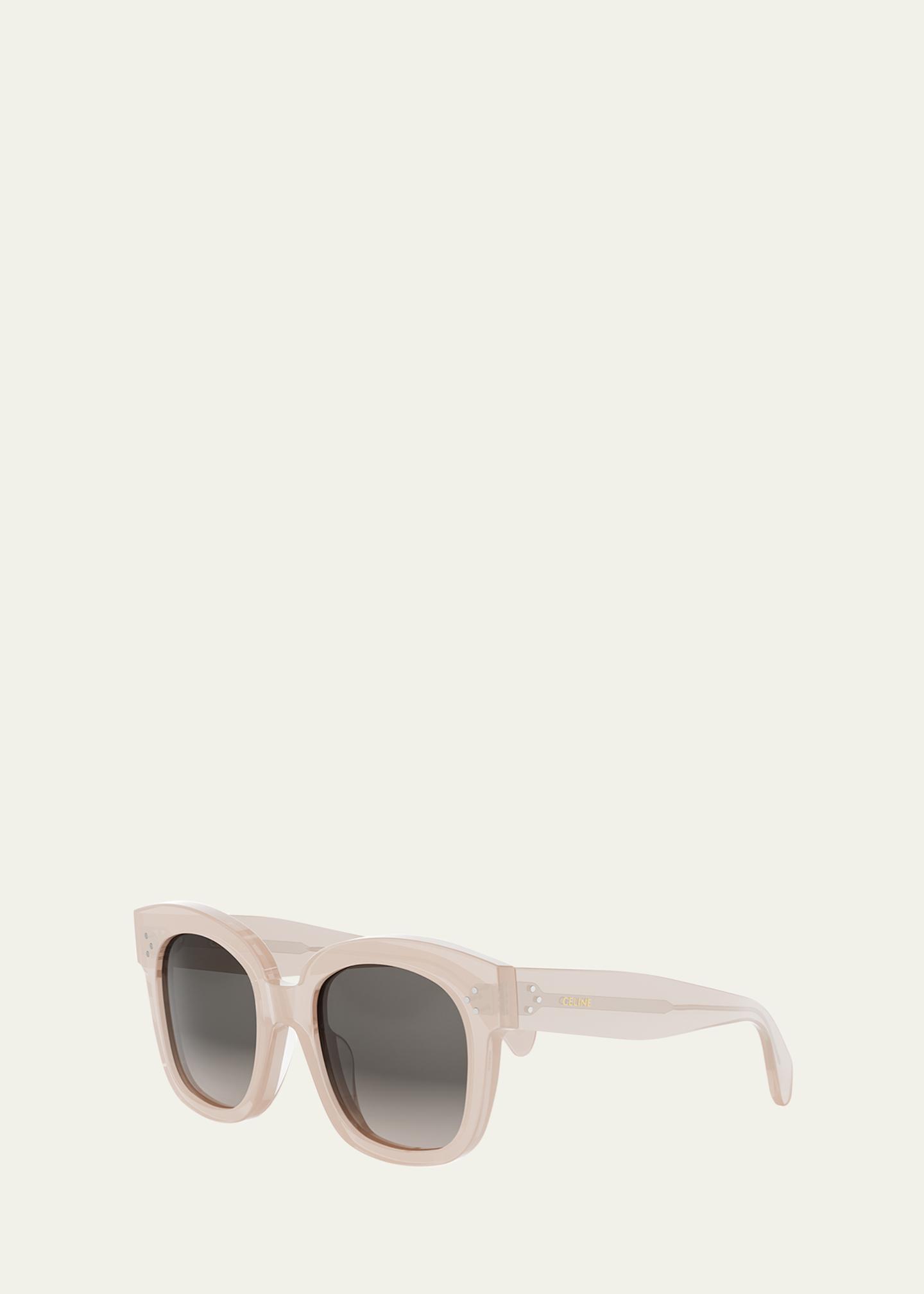 CELINE 3 Dots Acetate Square Sunglasses - Bergdorf Goodman