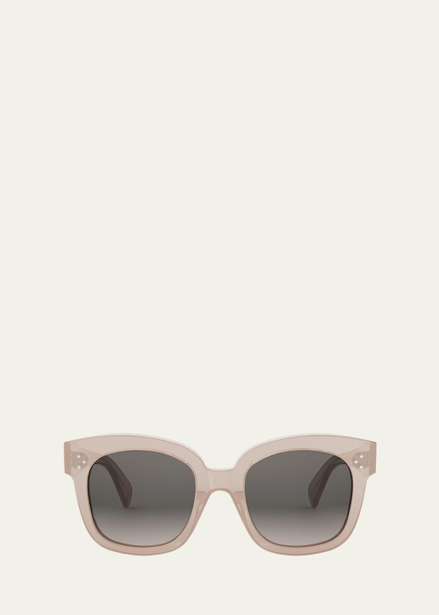 CELINE 3 Dots Acetate Square Sunglasses - Bergdorf Goodman
