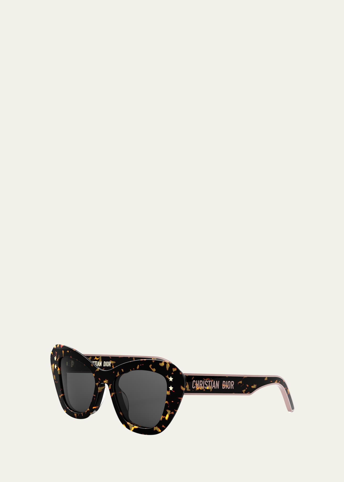 DIOR DiorPacific B3U Acetate Butterfly Sunglasses Image 2 of 3