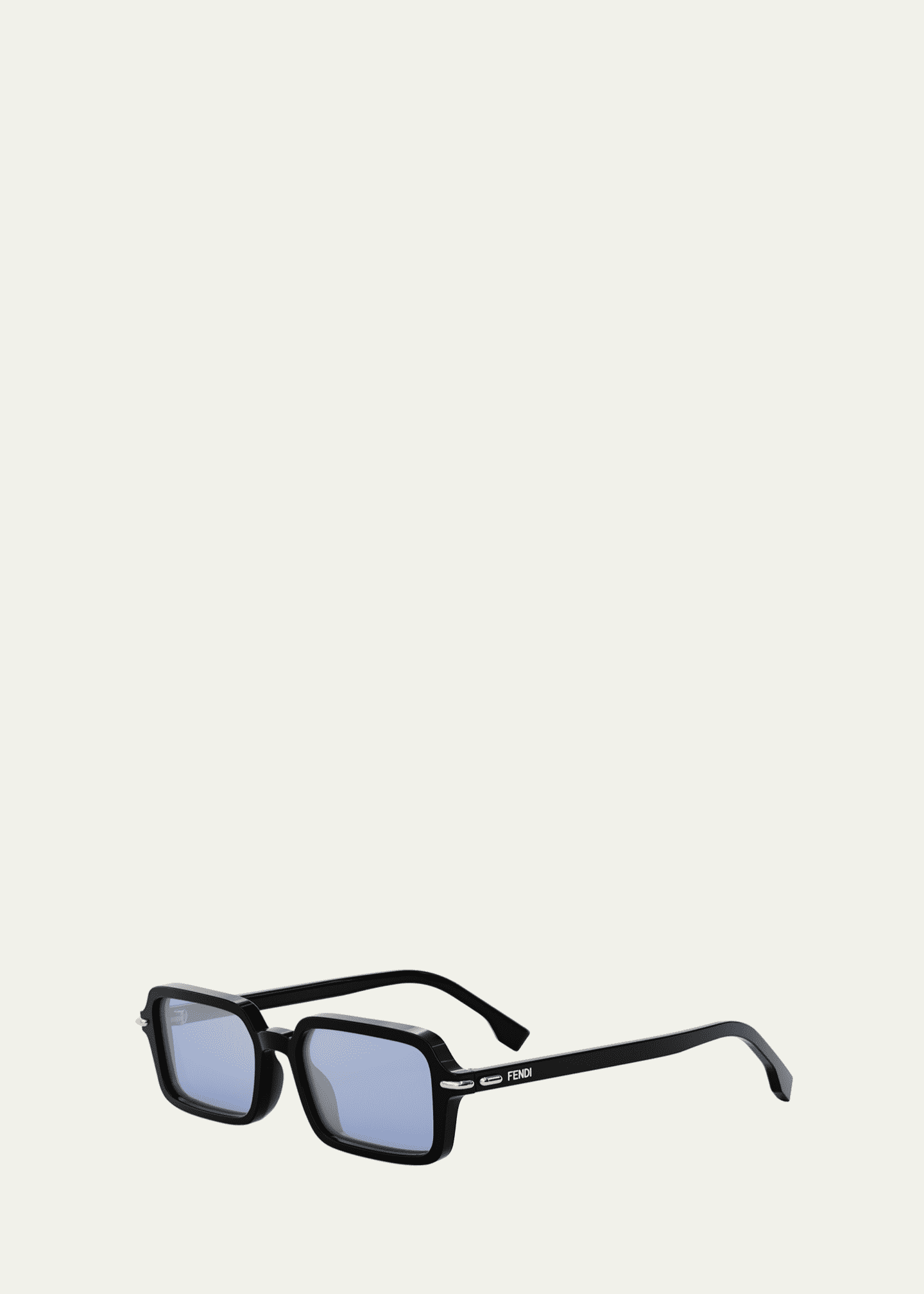 Fendi Selleria Acetate Rectangular Sunglasses Image 2 of 3