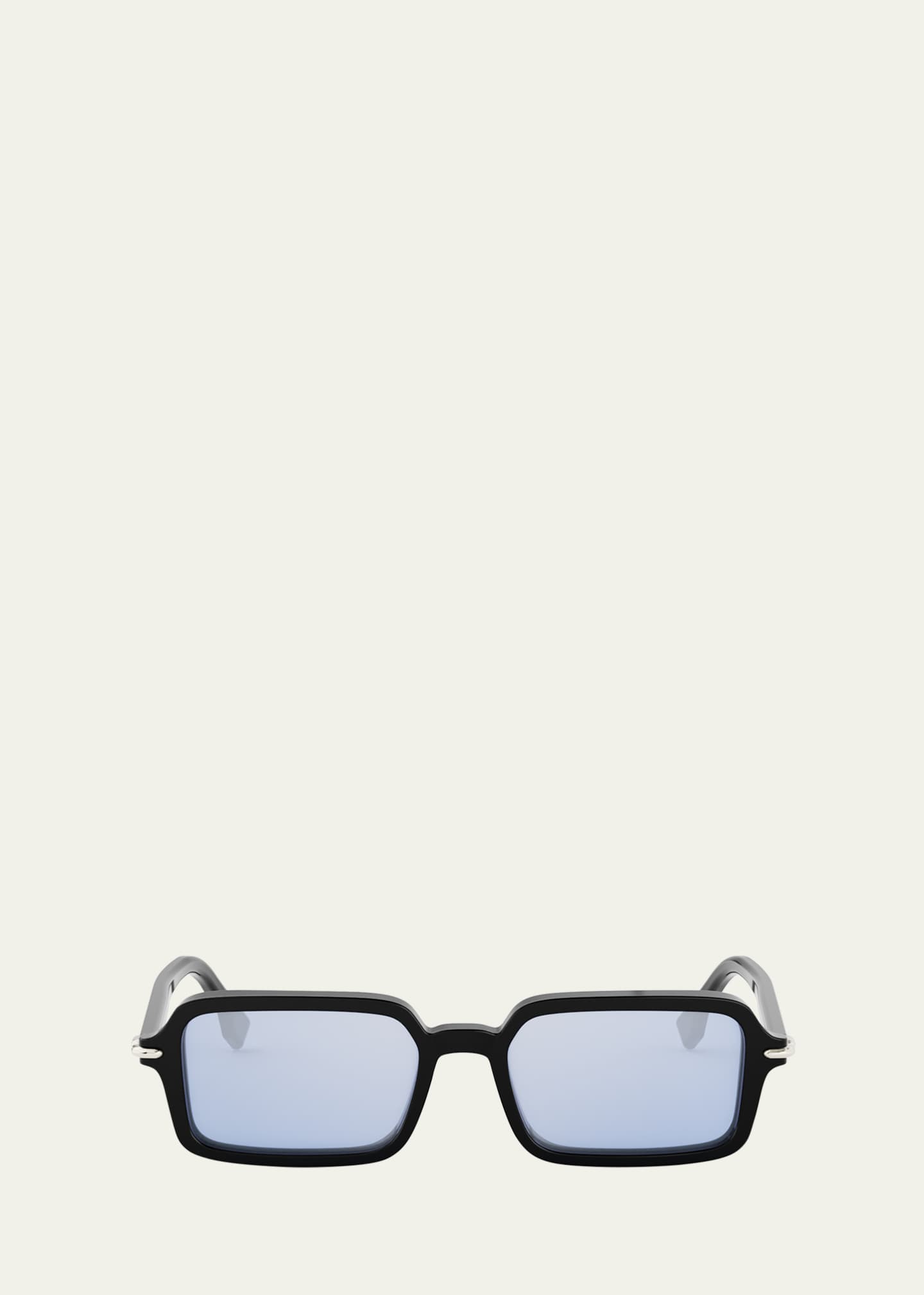 Fendi Selleria Acetate Rectangular Sunglasses Image 1 of 3