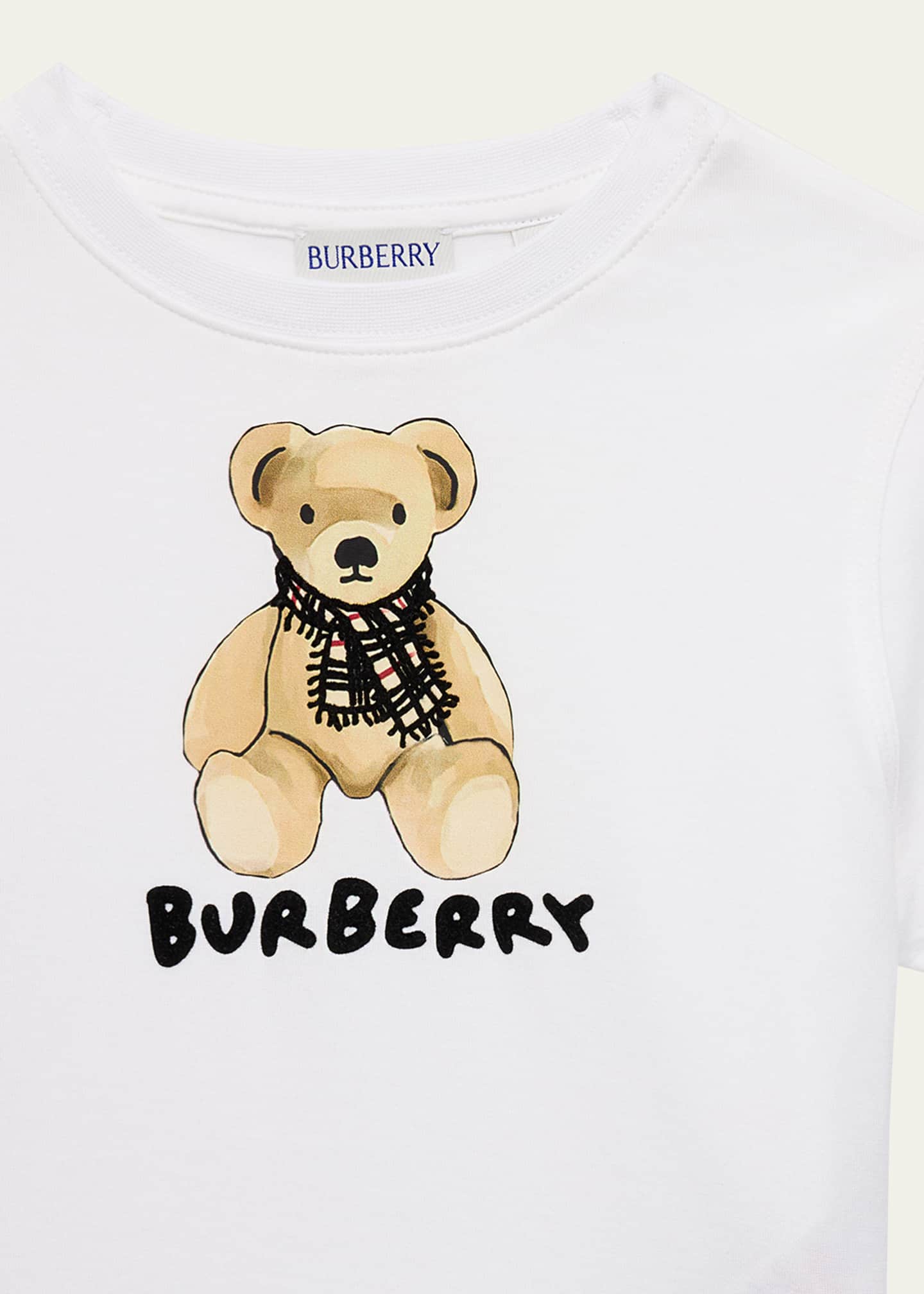 Burberry Boy's Cedar Thomas Bear Graphic-Print T-Shirt, Size 6M-2