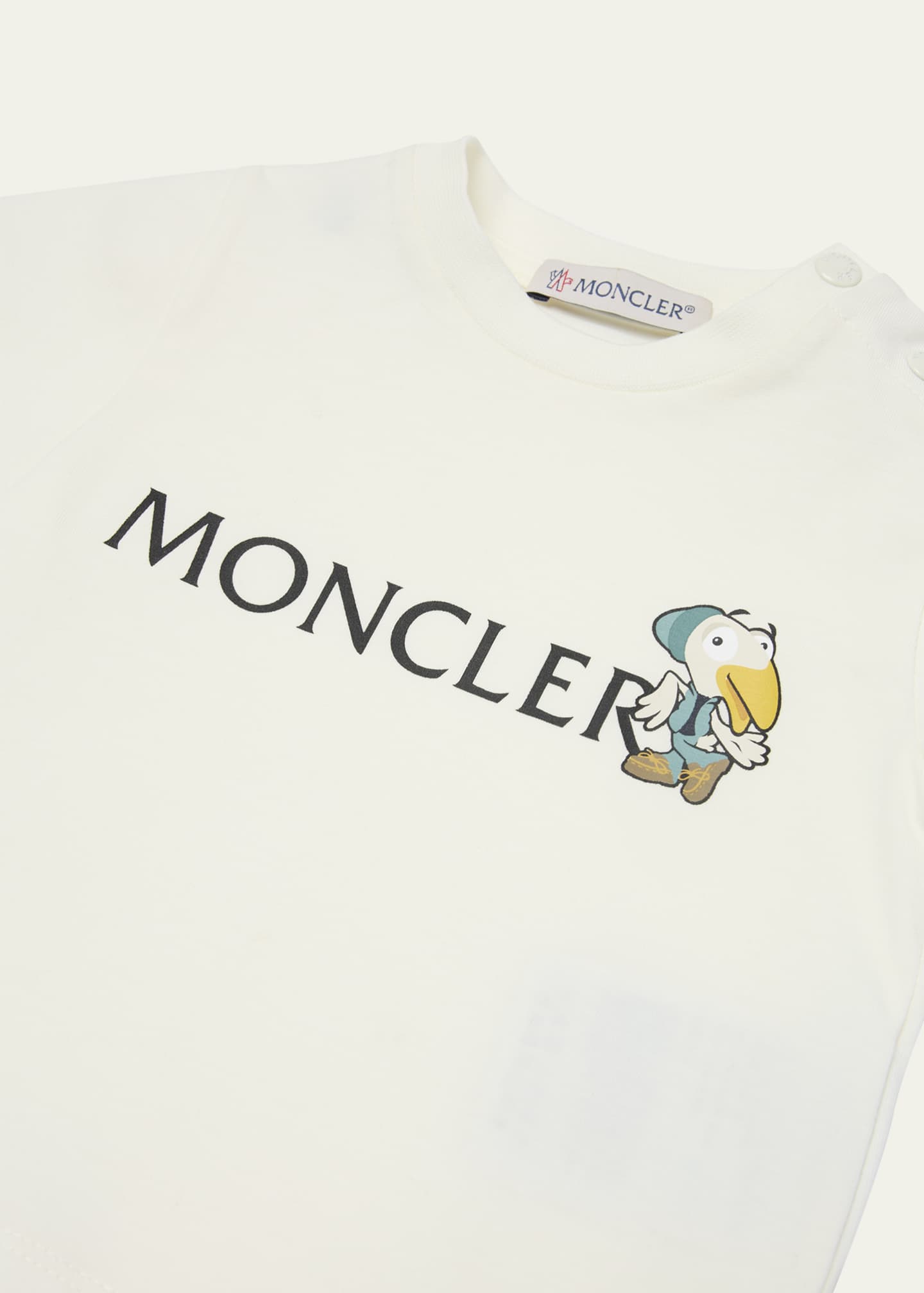 Boy's MonDuck Logo-Print Short-Sleeve T-Shirt, Size 3M-3