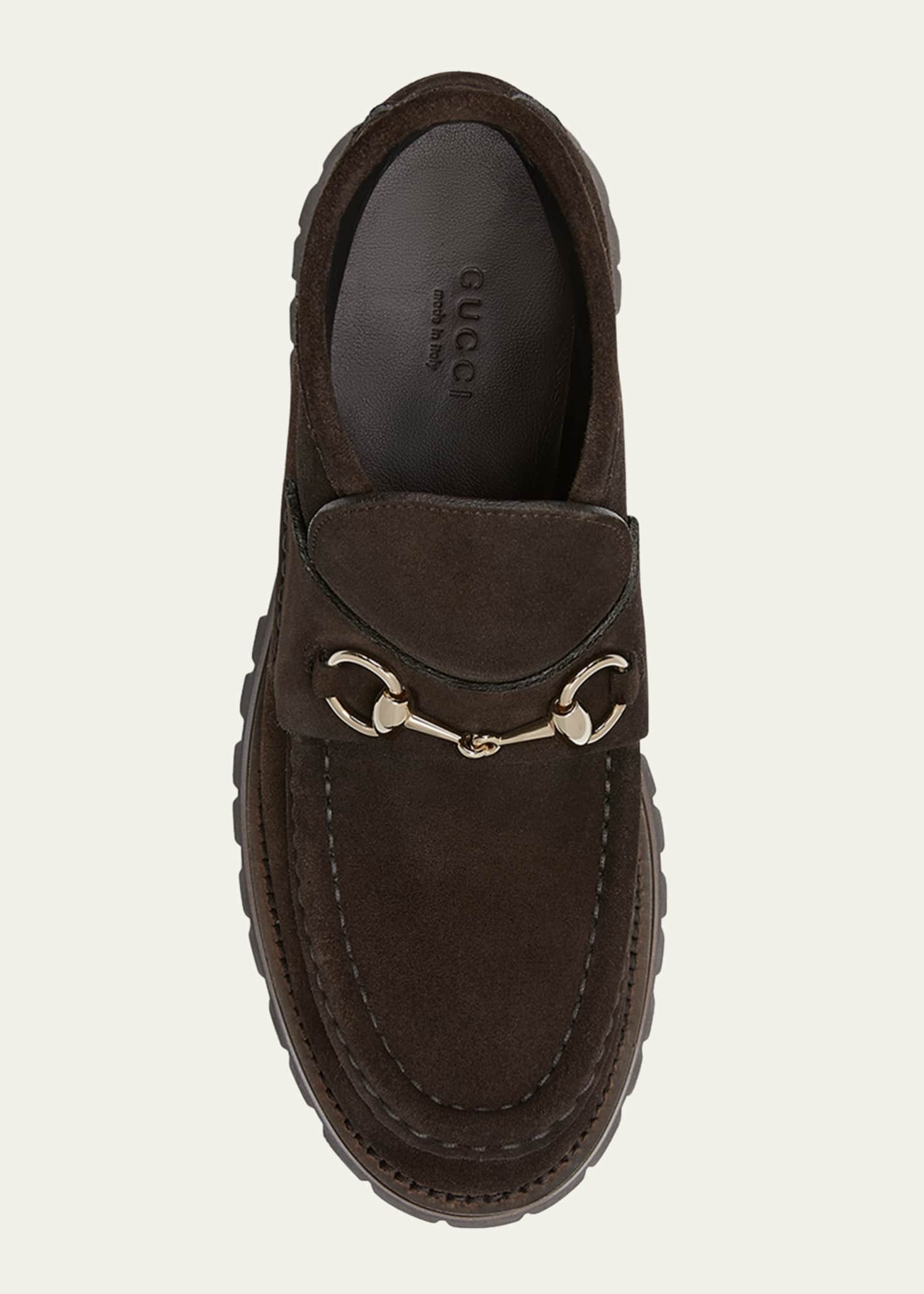 Sylke Suede Horsebit Booties