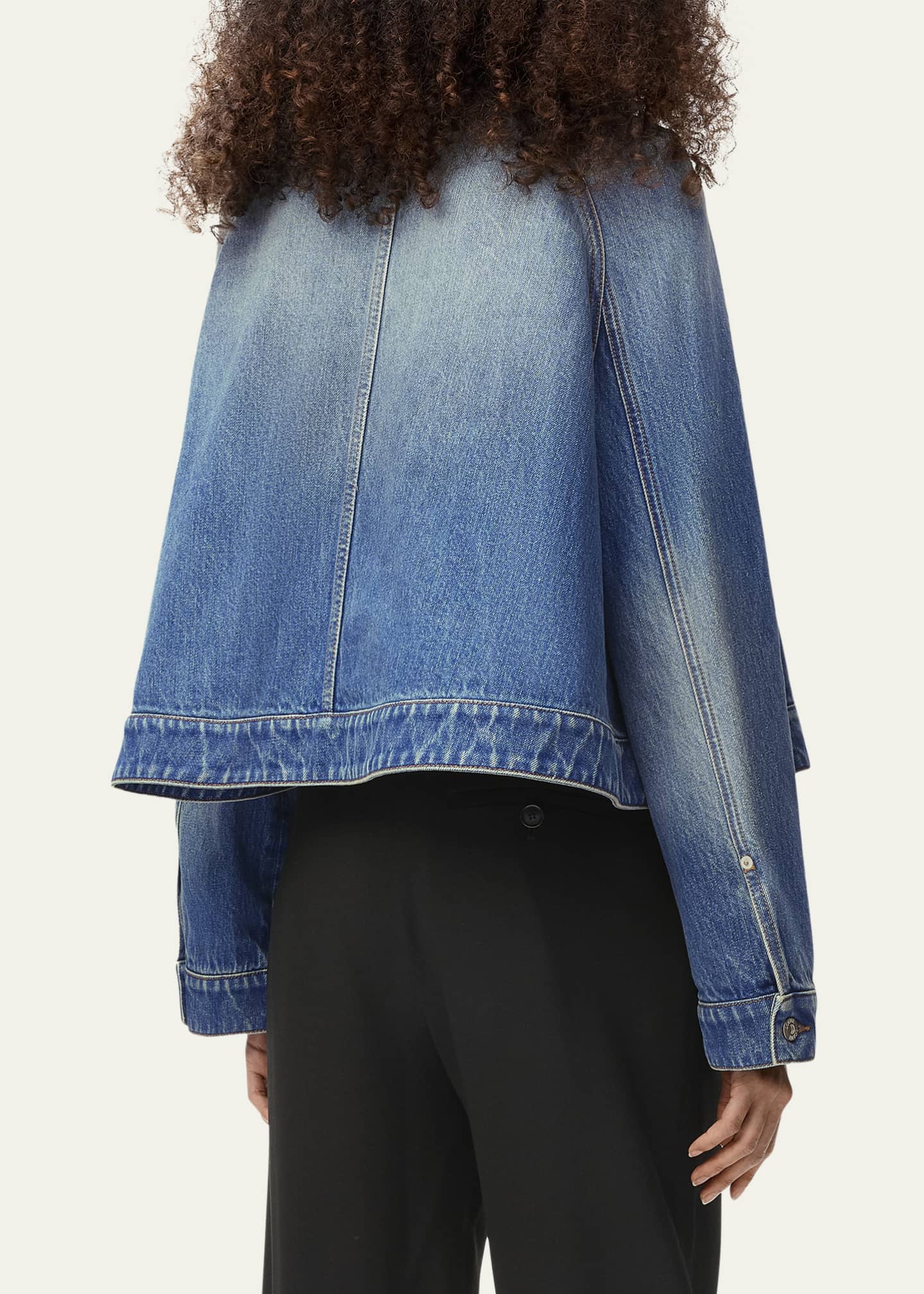 Loewe Denim Trapeze Jacket Image 2 of 2