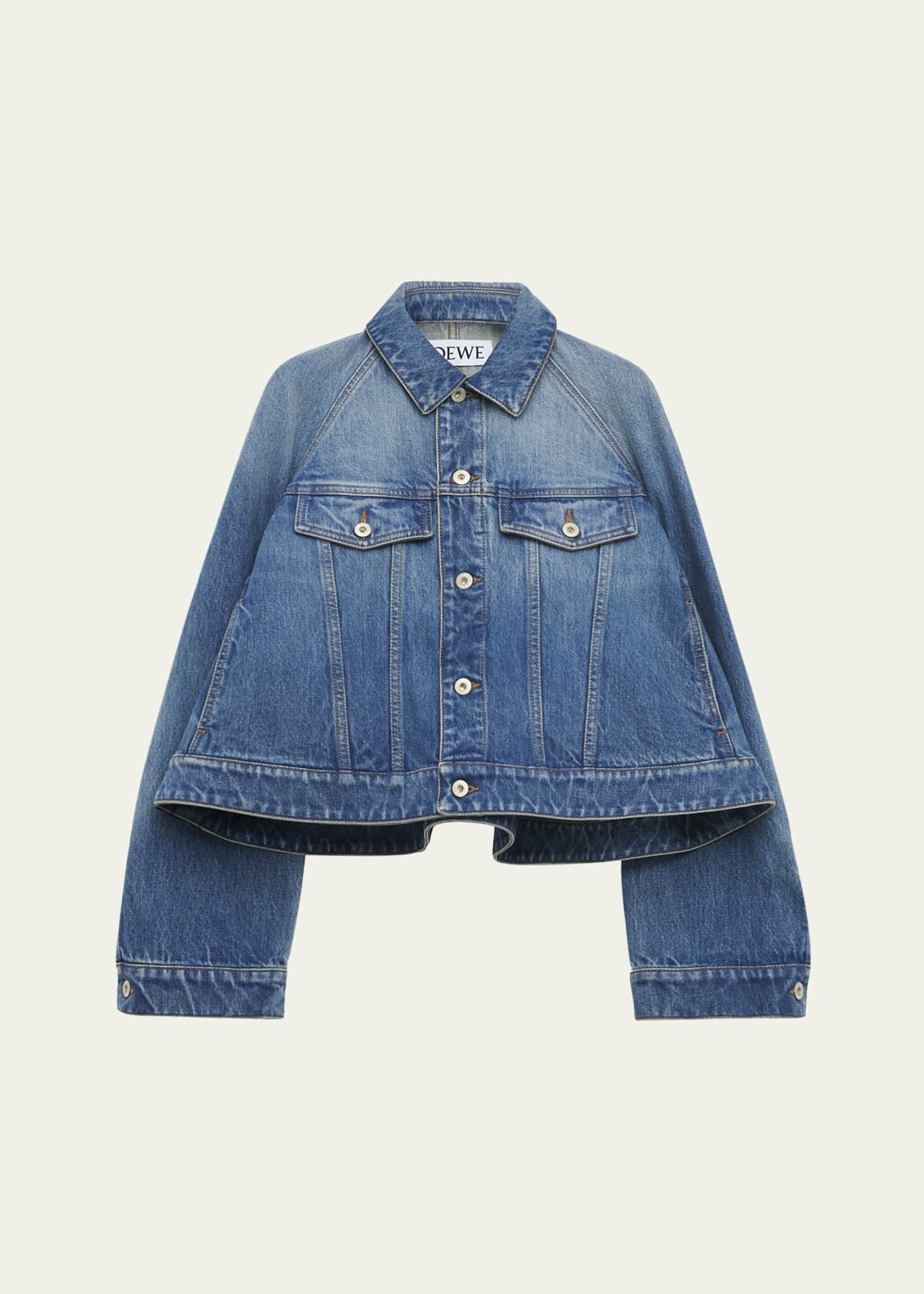Loewe Denim Trapeze Jacket Image 1 of 2