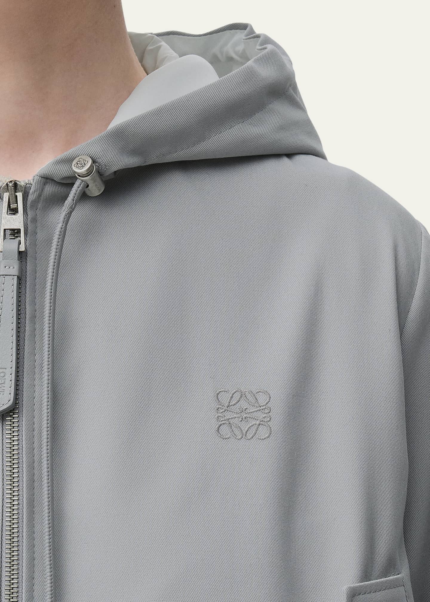 Loewe Trapeze Hooded Zip-Up Jacket Image 3 of 3