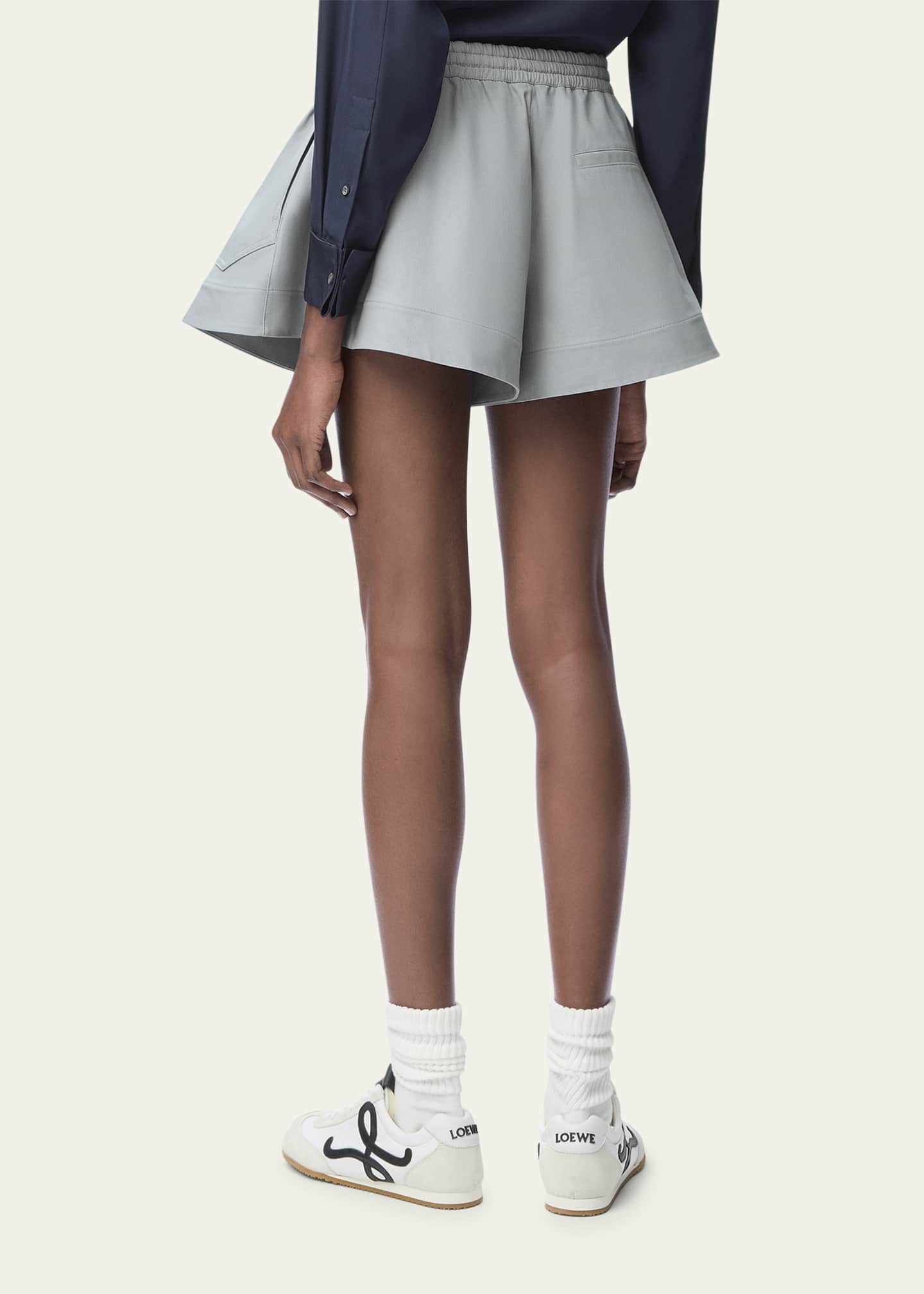 Loewe Flared Mini Shorts Image 2 of 4
