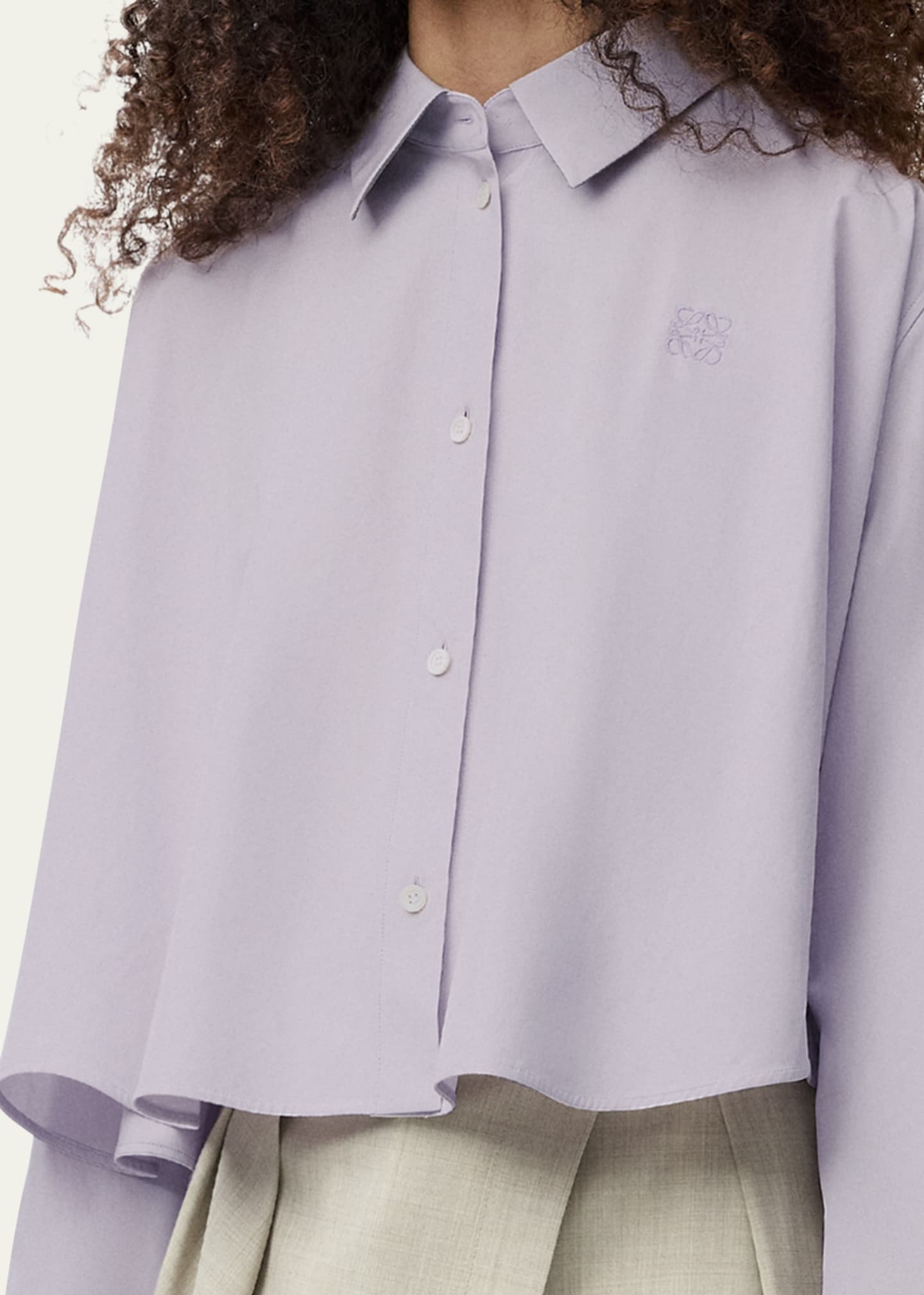 Loewe Trapeze Collared Blouse Image 3 of 3
