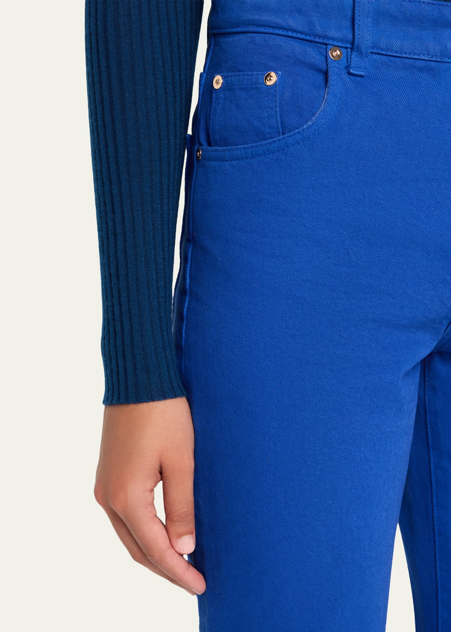 Gabriela Hearst Willa Long Bootcut Jeans Image 5 of 5