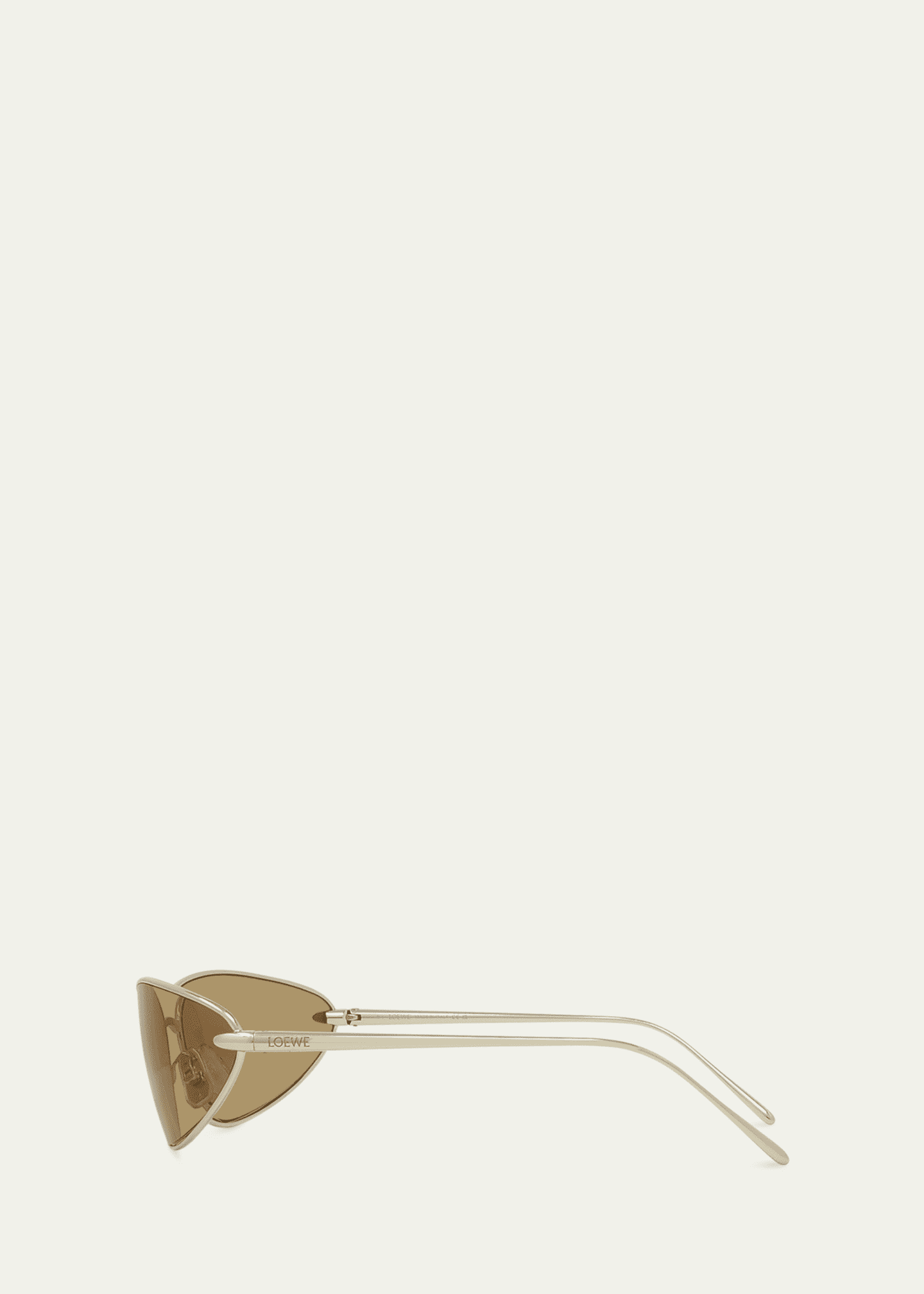 Loewe Signature Wrap Around Metal Sunglasses Image 3 of 3