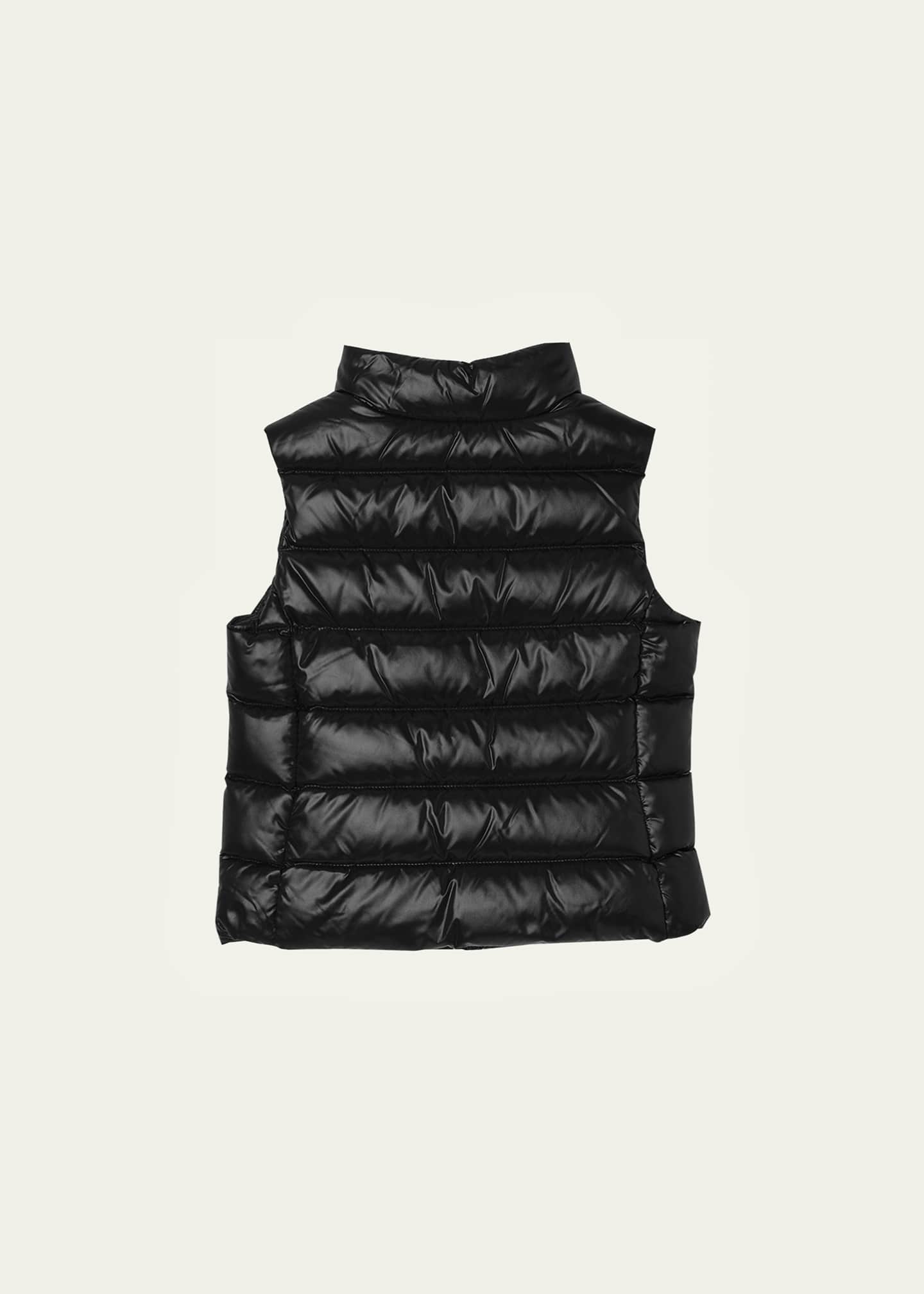 Moncler Girl's Ghany Down Vest, Size 12-14 - Bergdorf Goodman