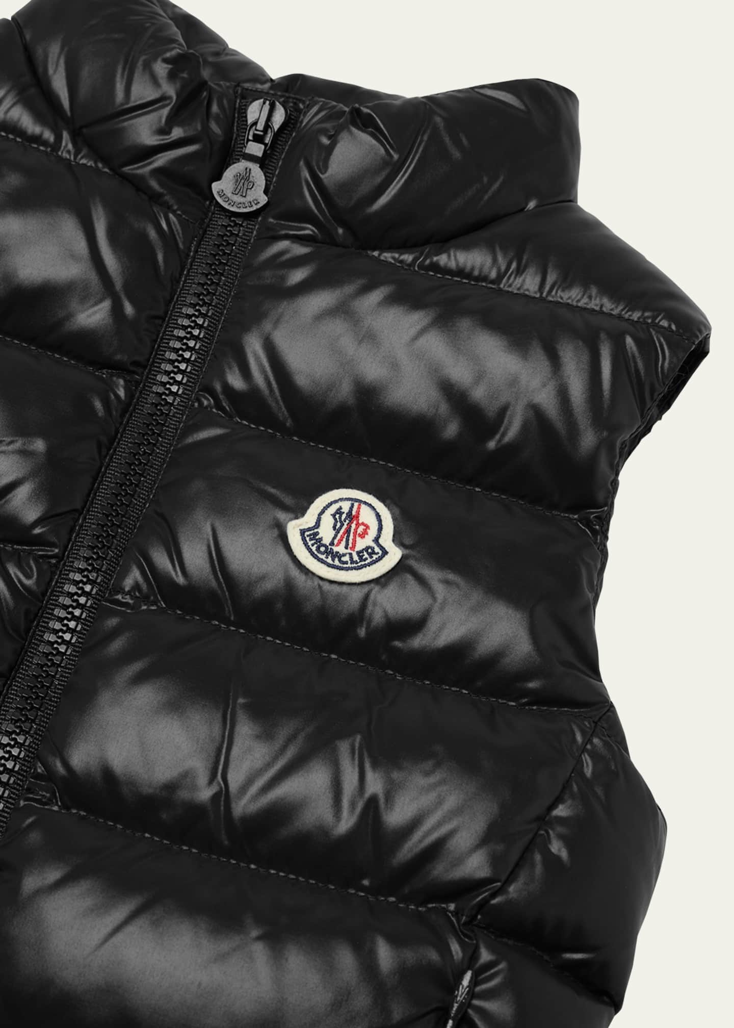 Moncler Girl's Ghany Down Vest, Size 12-14 - Bergdorf Goodman