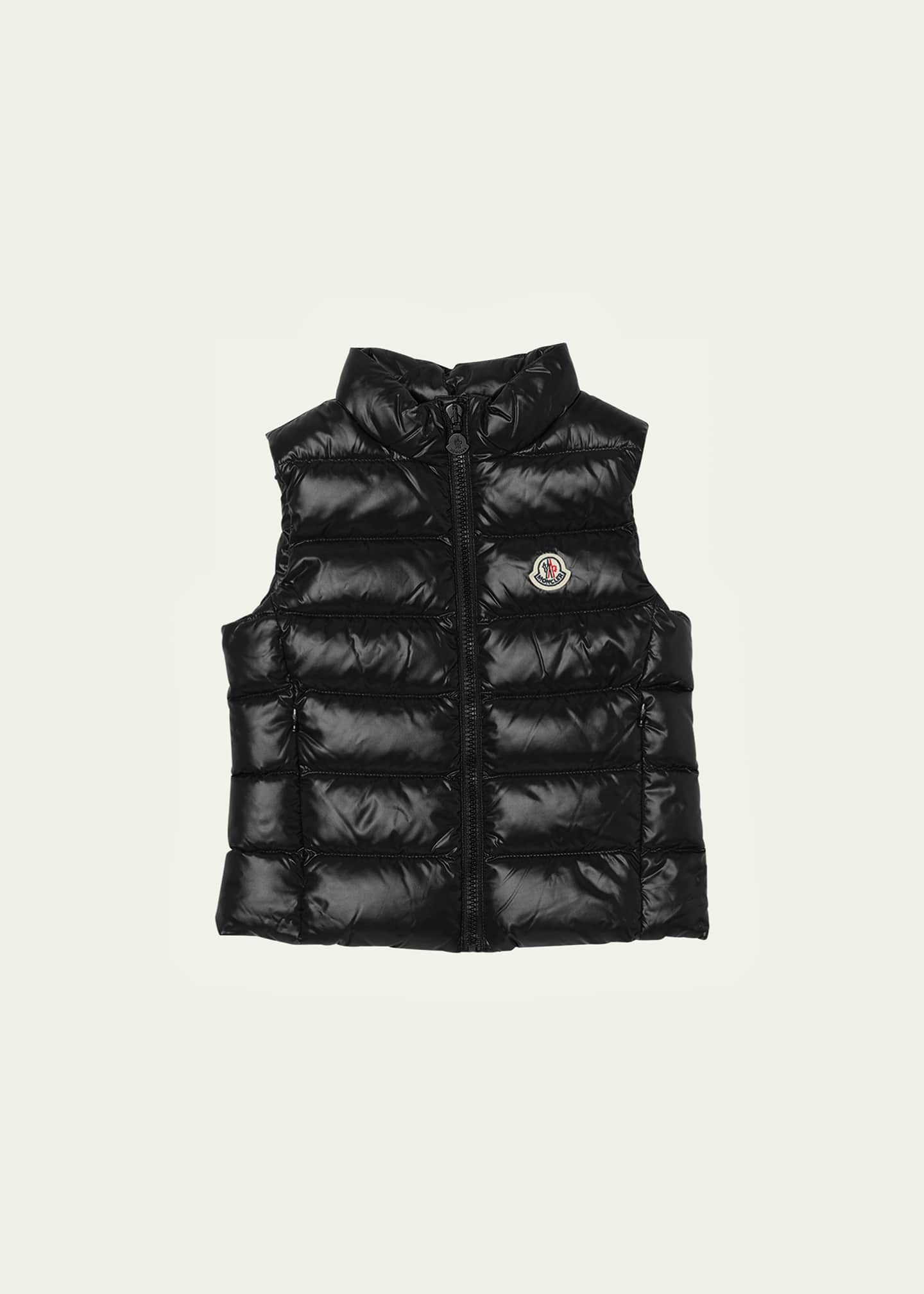 Moncler Girl's Ghany Down Vest, Size 12-14 - Bergdorf Goodman