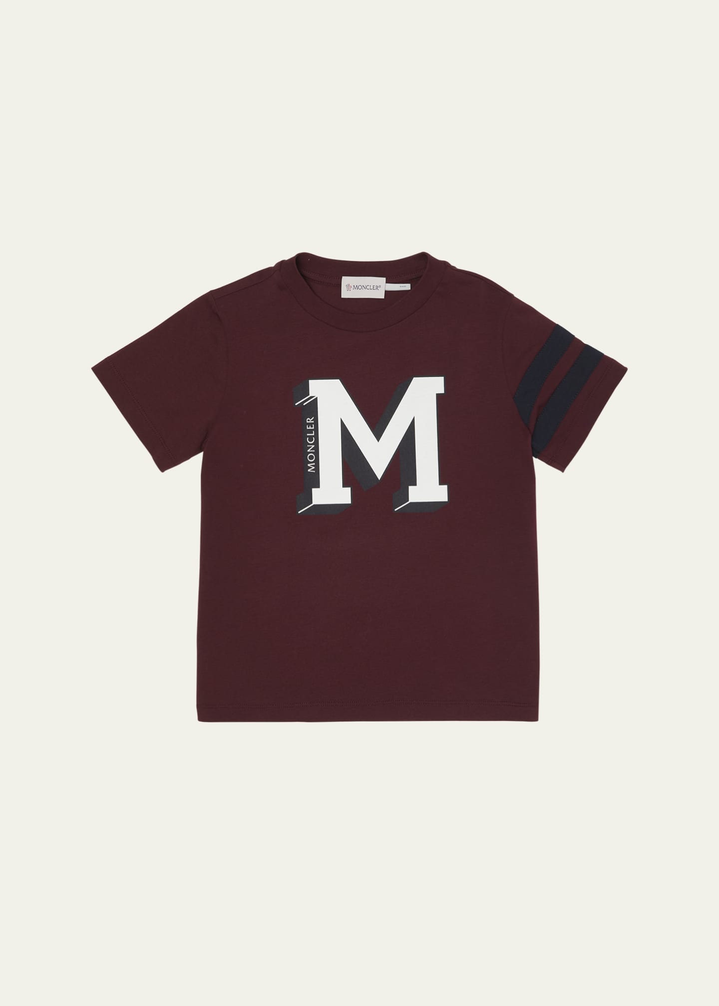 Moncler Boy's Big M Graphic Short-Sleeve T-Shirt, Size 4-14 Image 1 of 3