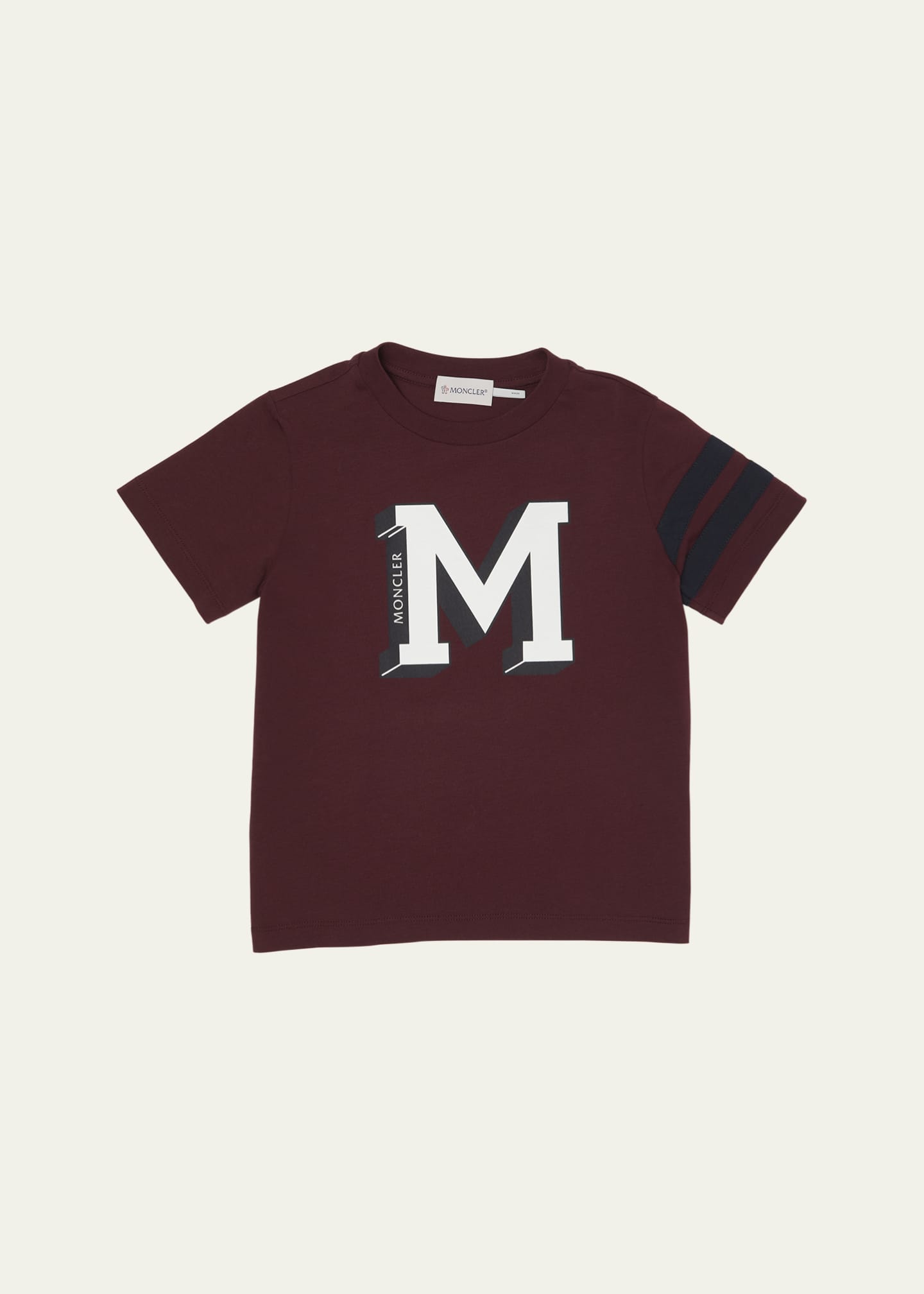 Moncler Boy's Big M Graphic Short-Sleeve T-Shirt, Size 4-14 Image 1 of 3