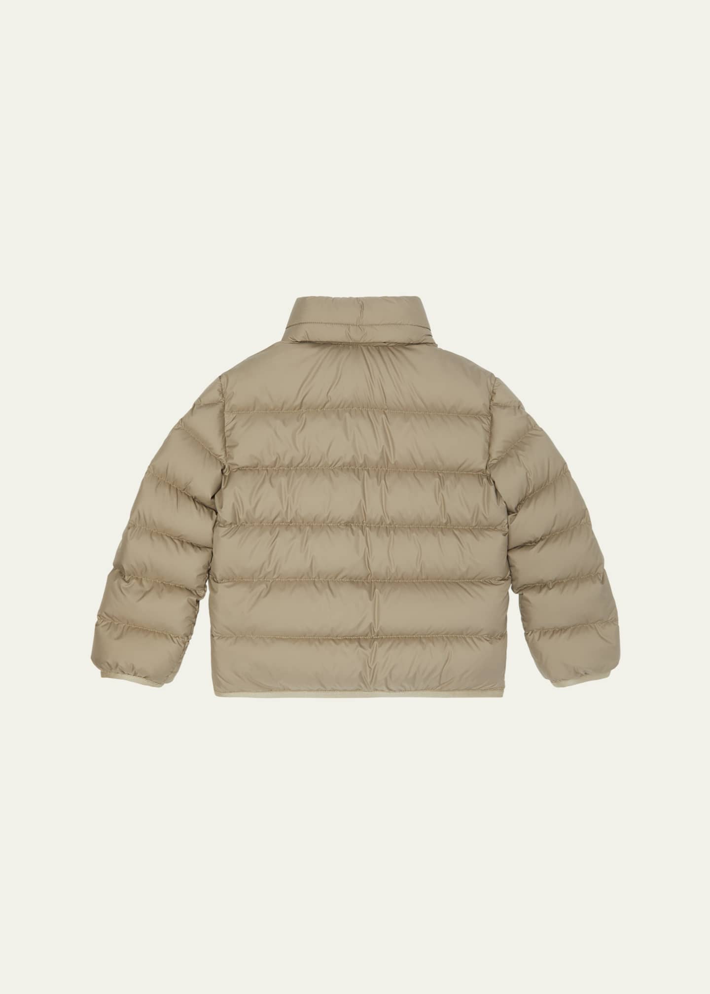 Moncler Boy's Bajan Airsoft Hooded Zip-Front Down Jacket