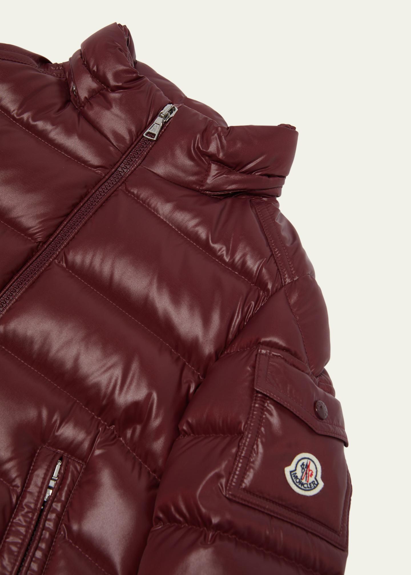Moncler Boy's Maya Hooded Short Down Jacket, Size 4-6 - Bergdorf