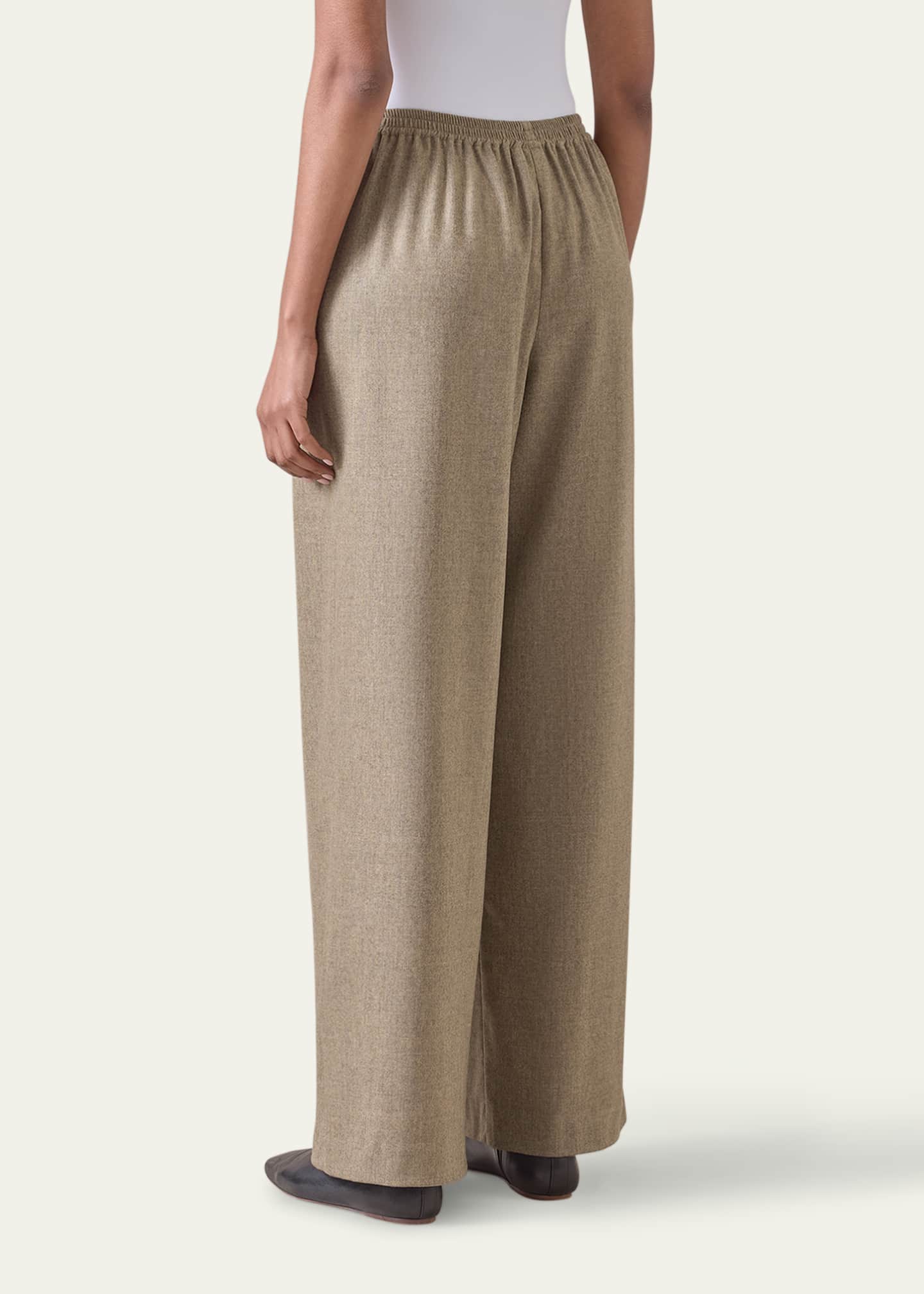 Eskandar Flared Trousers Image 3 of 5