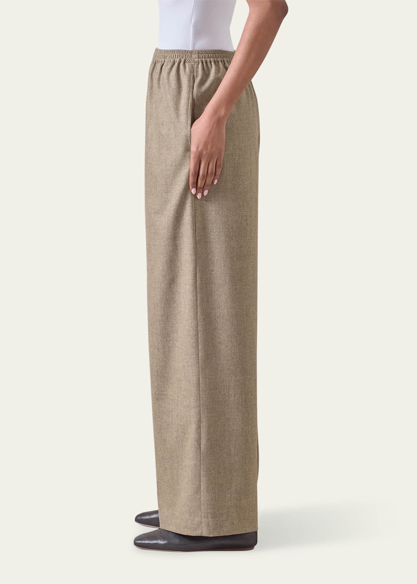 Eskandar Flared Trousers Image 4 of 5